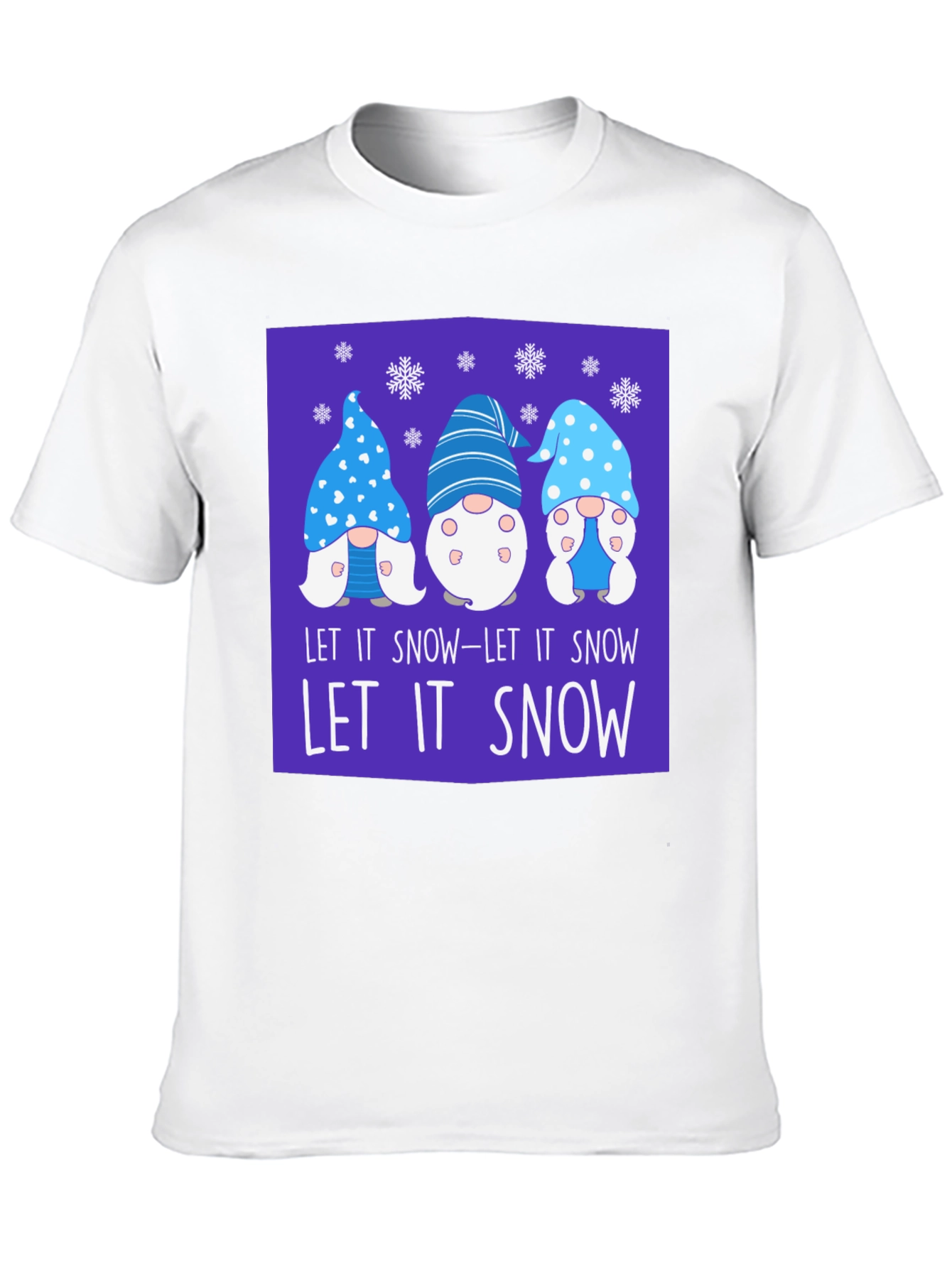 Let It Snow Gnomes Graphic Tee