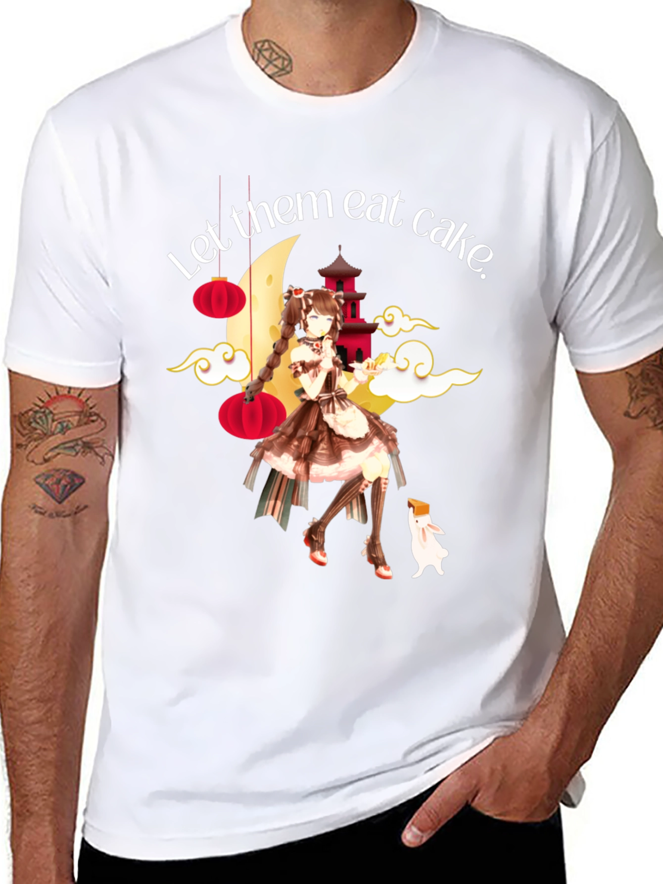 Let Them Eat Cake Anime T-Shirt