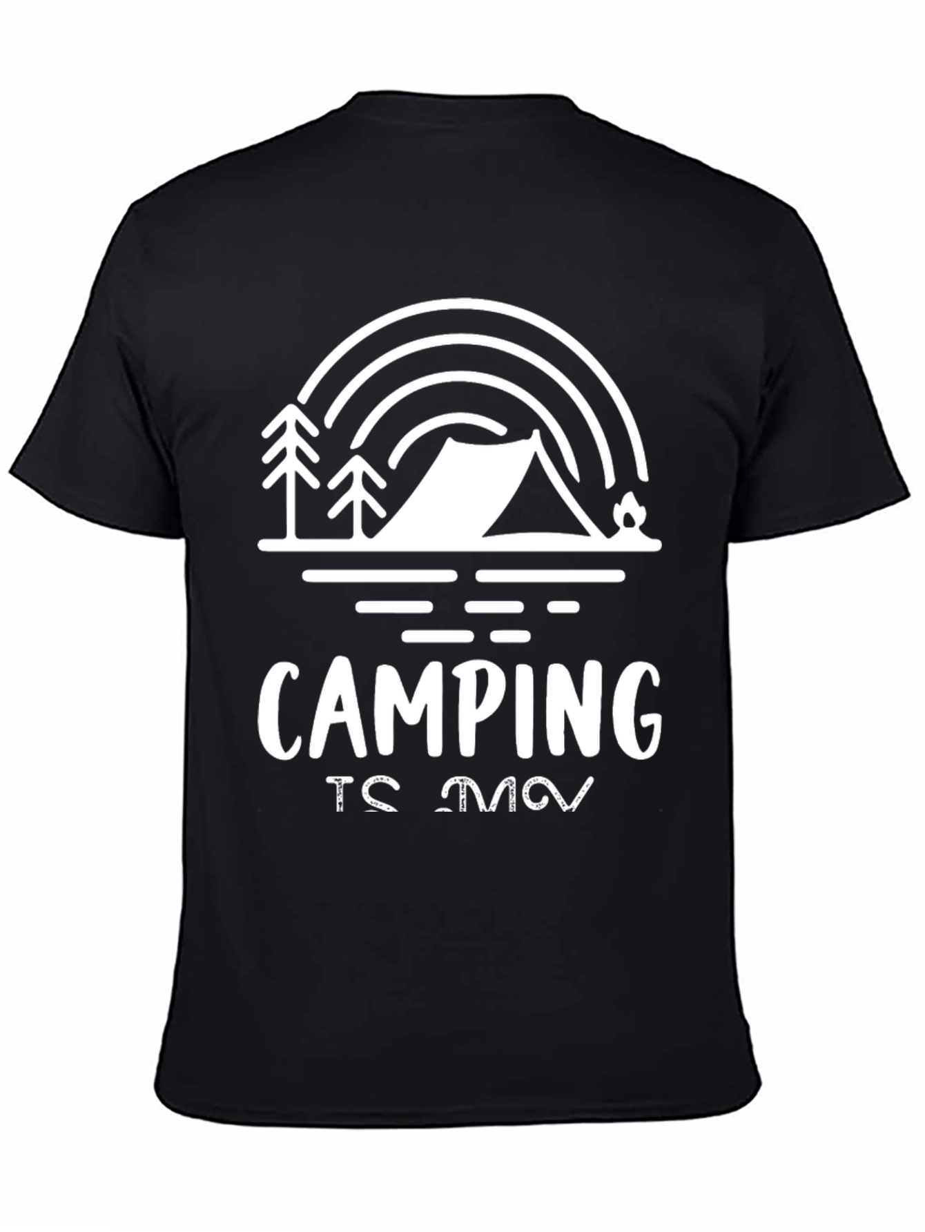 Camping is My Happy Place Graphic Tee