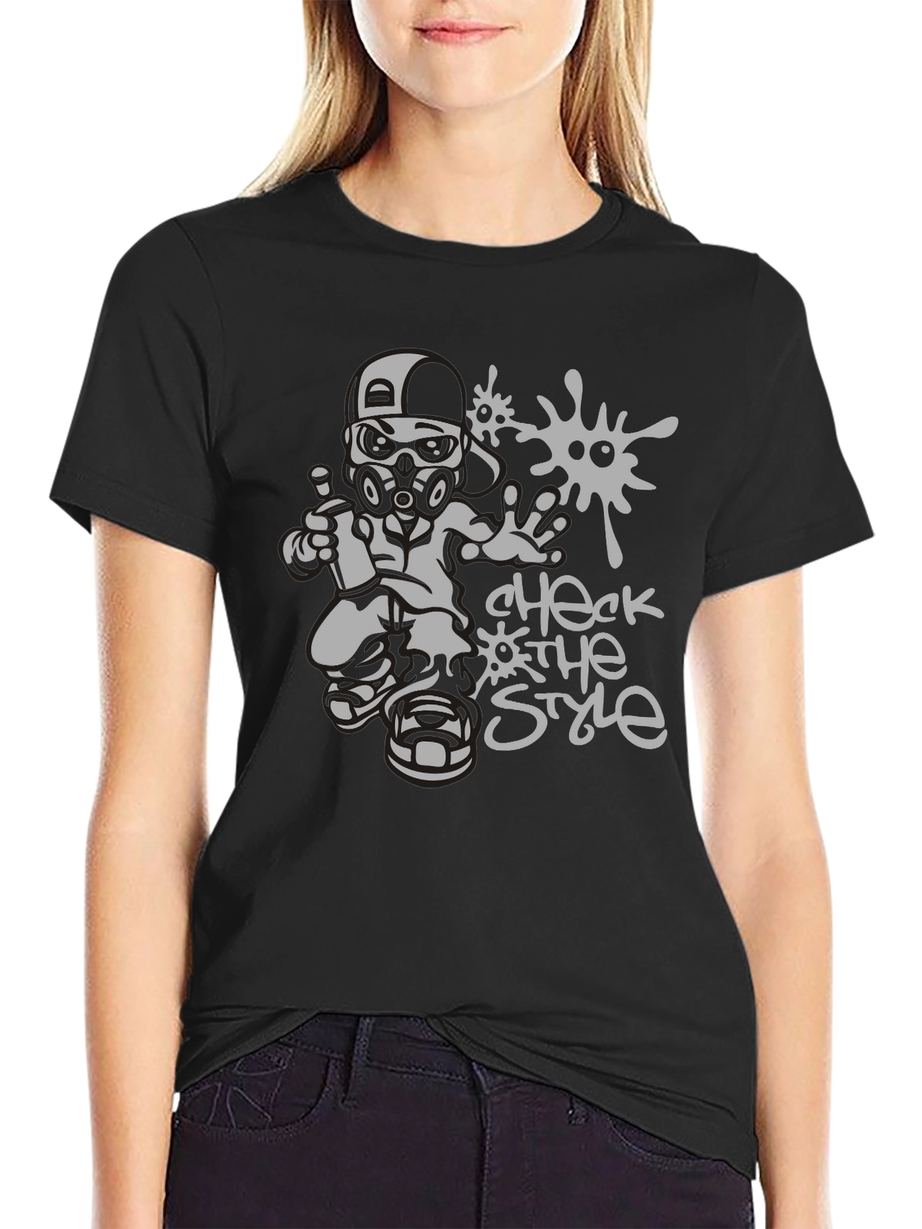 Check the Style Graffiti Art T-Shirt