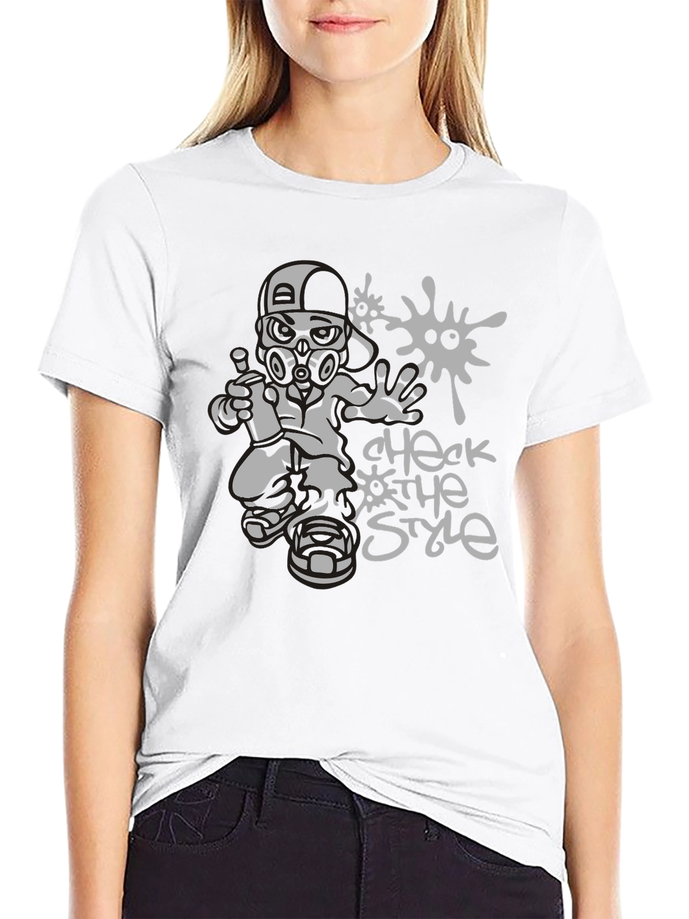 Check the Style Graffiti Art T-Shirt