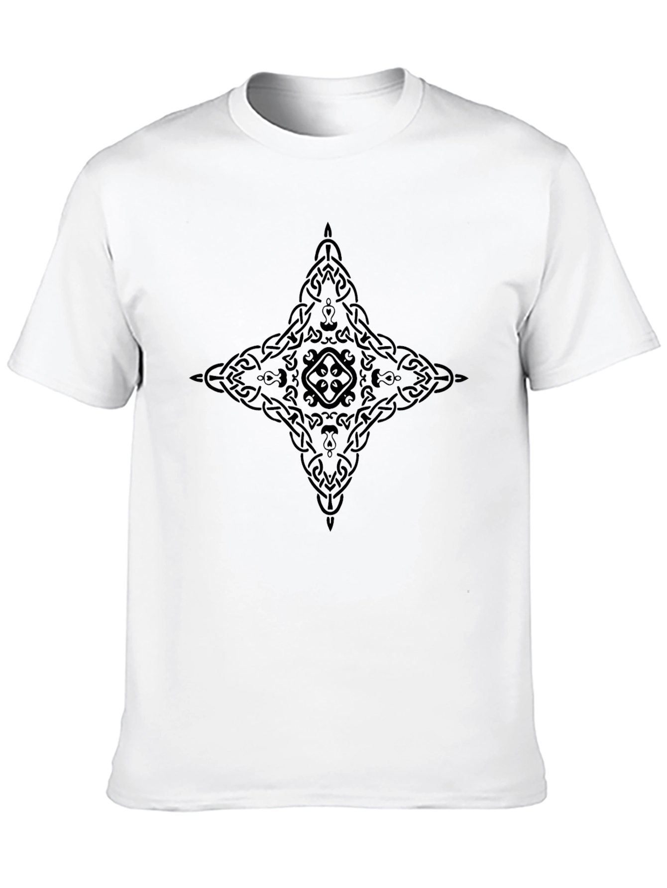 Celtic Knot Black Graphic Tee