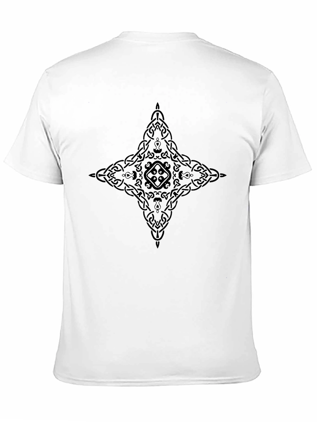 Celtic Knot Black Graphic Tee