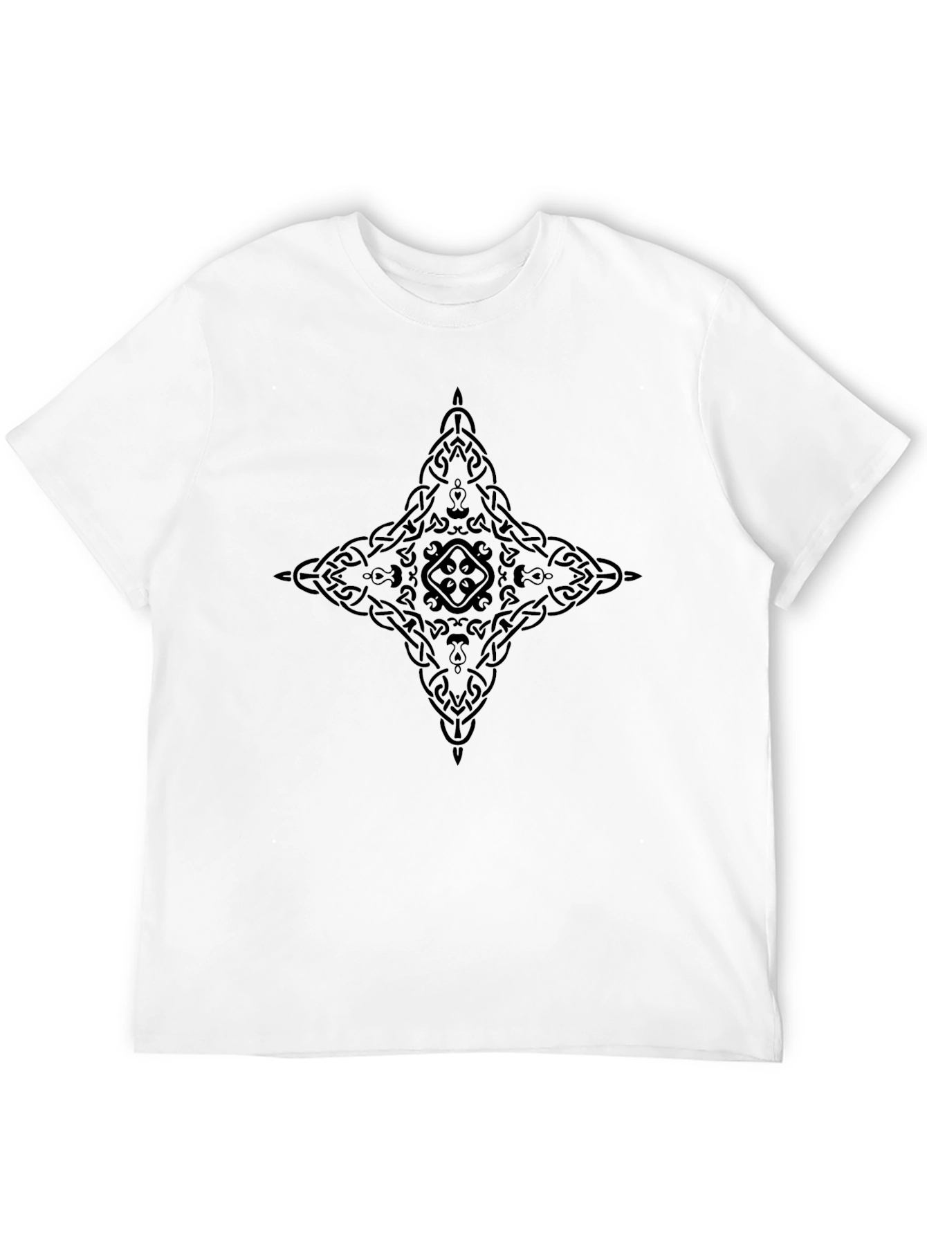 Celtic Knot Black Graphic Tee