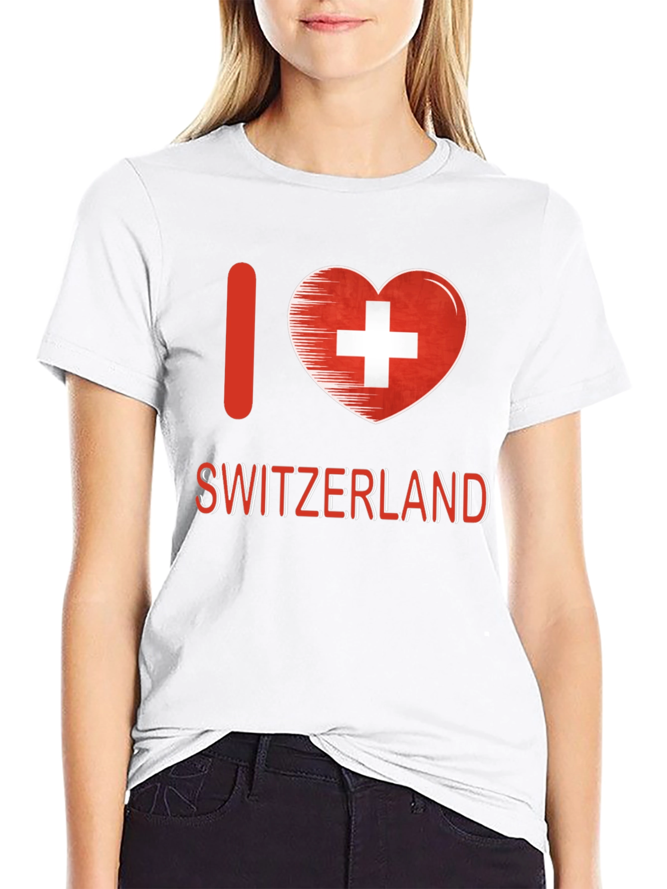 I Love Switzerland T-Shirt - Swiss Pride Tee