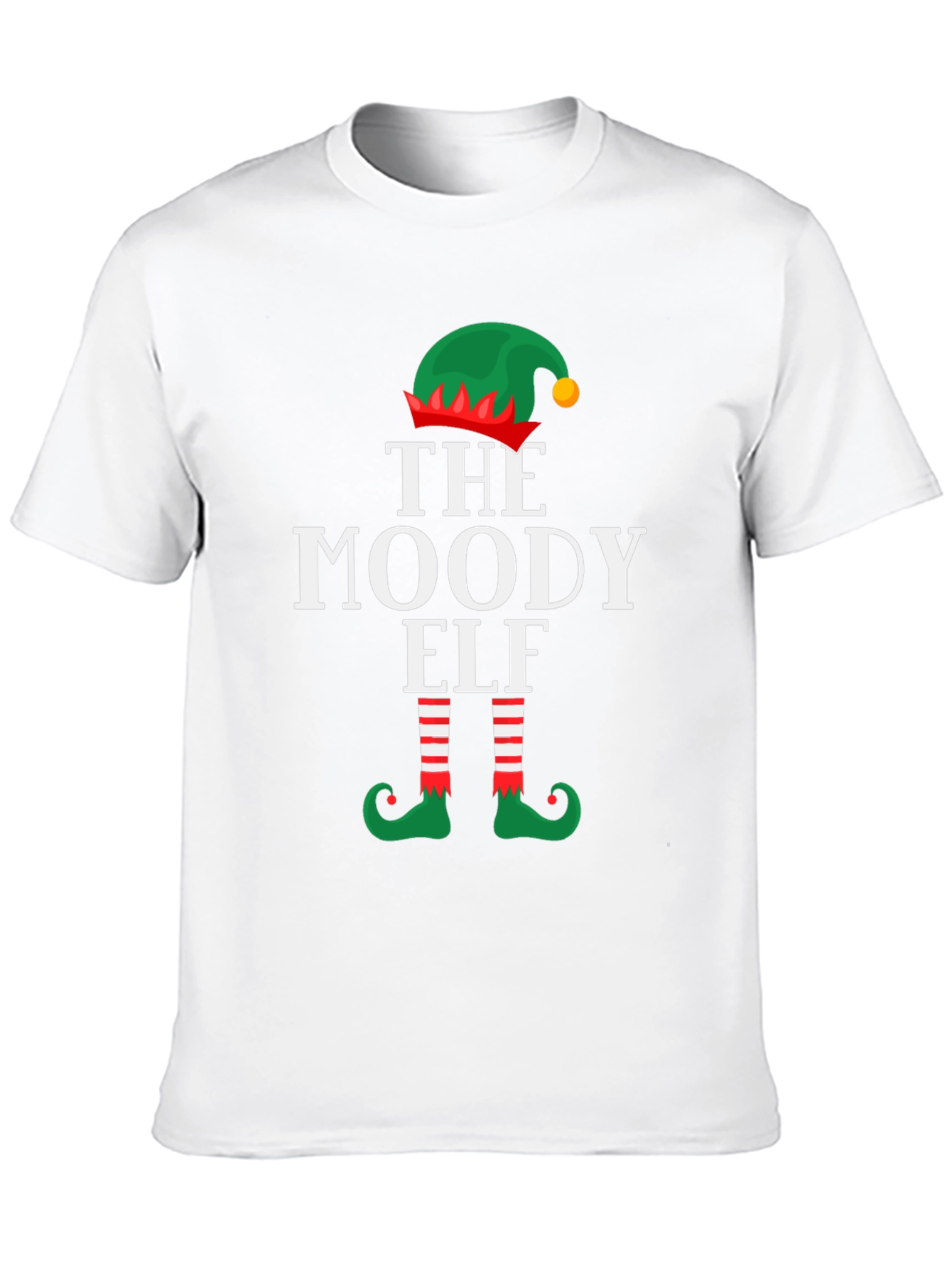 The Moody Elf T-Shirt - Funny Christmas Tee