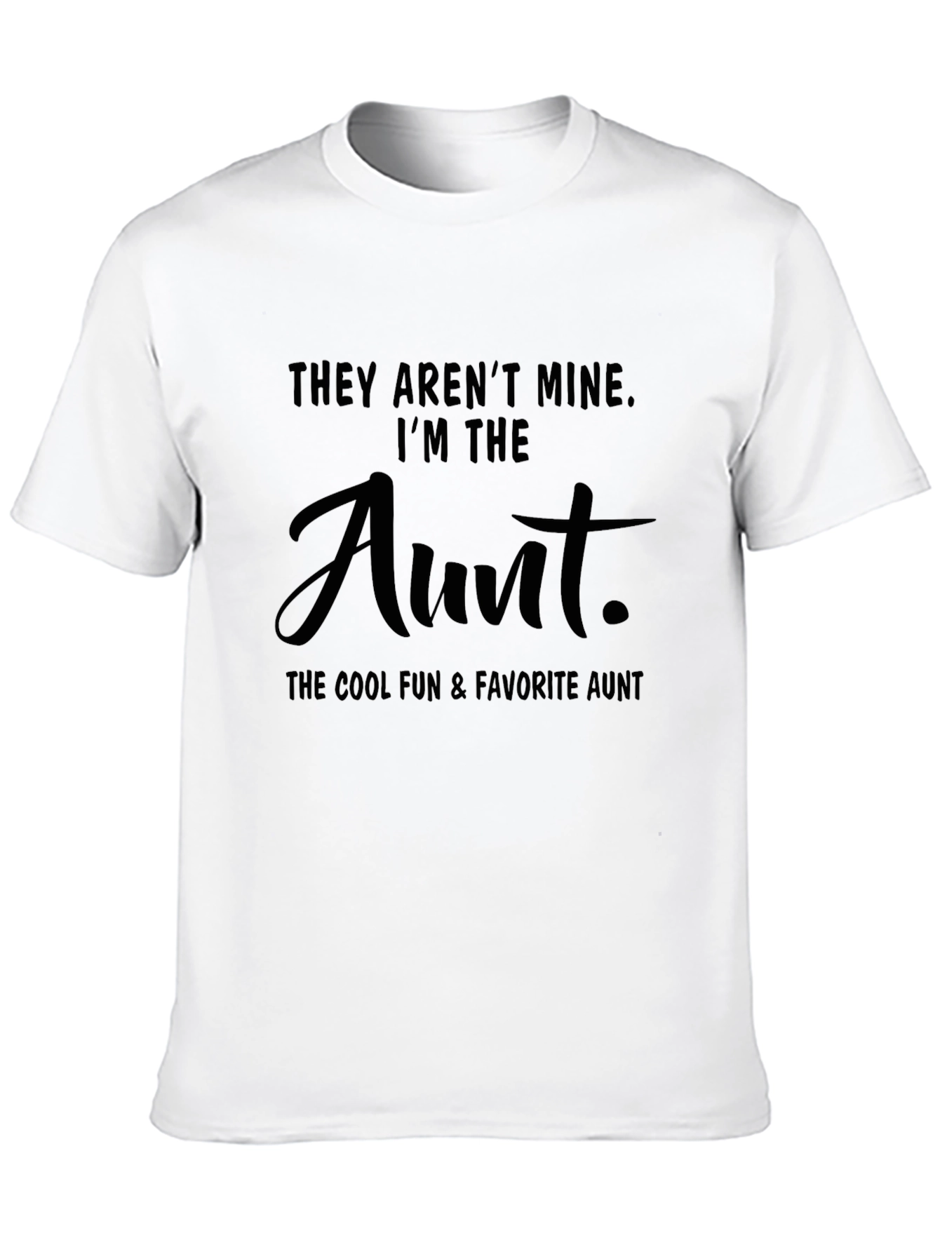 Fun Aunt Graphic T-Shirt