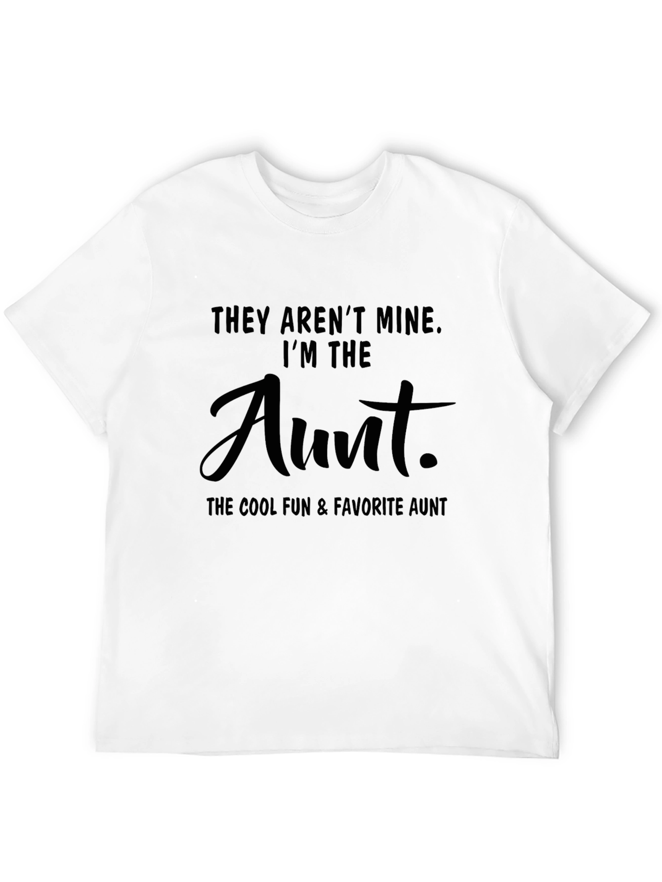 Fun Aunt Graphic T-Shirt