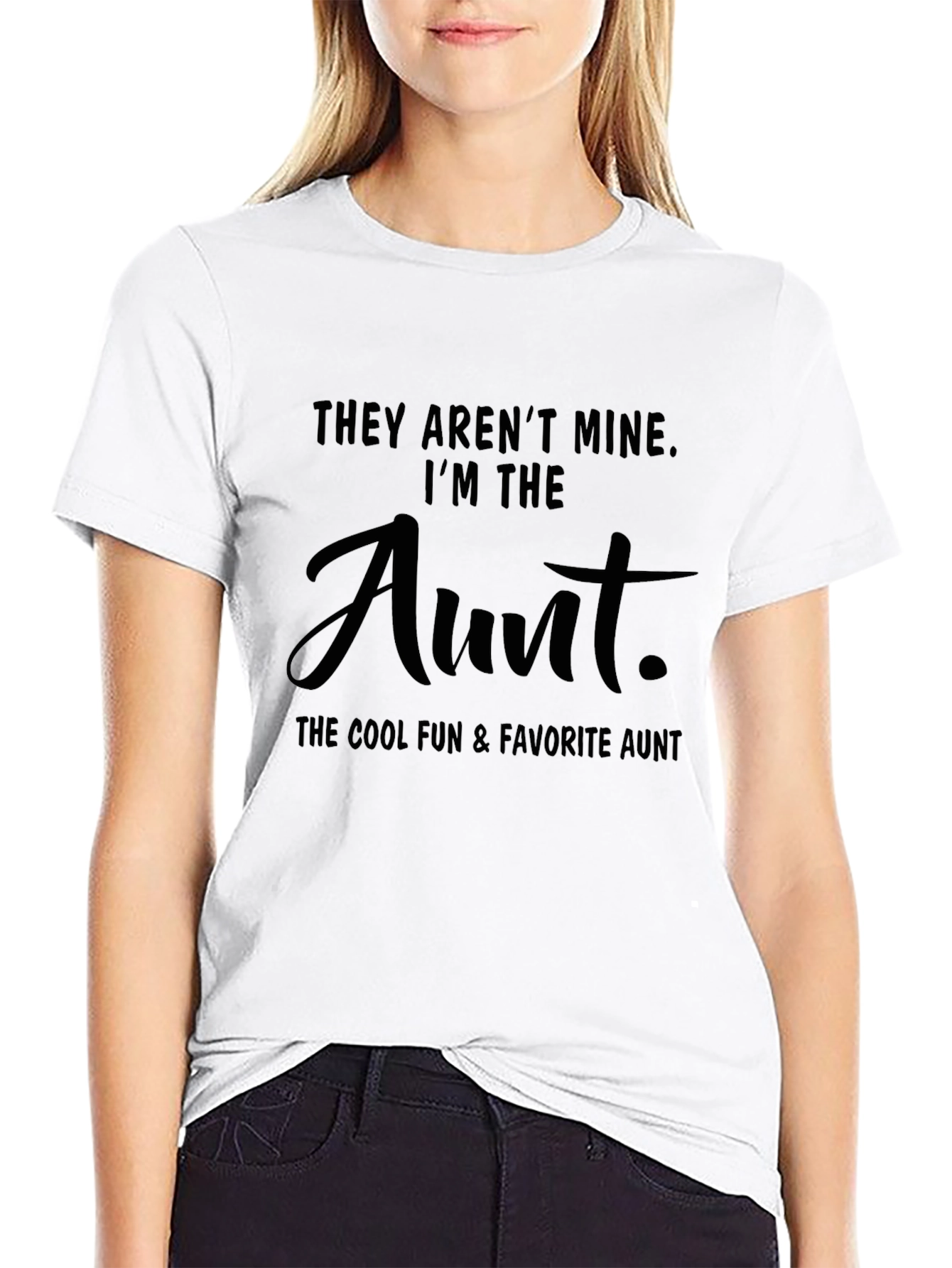 Fun Aunt Graphic T-Shirt