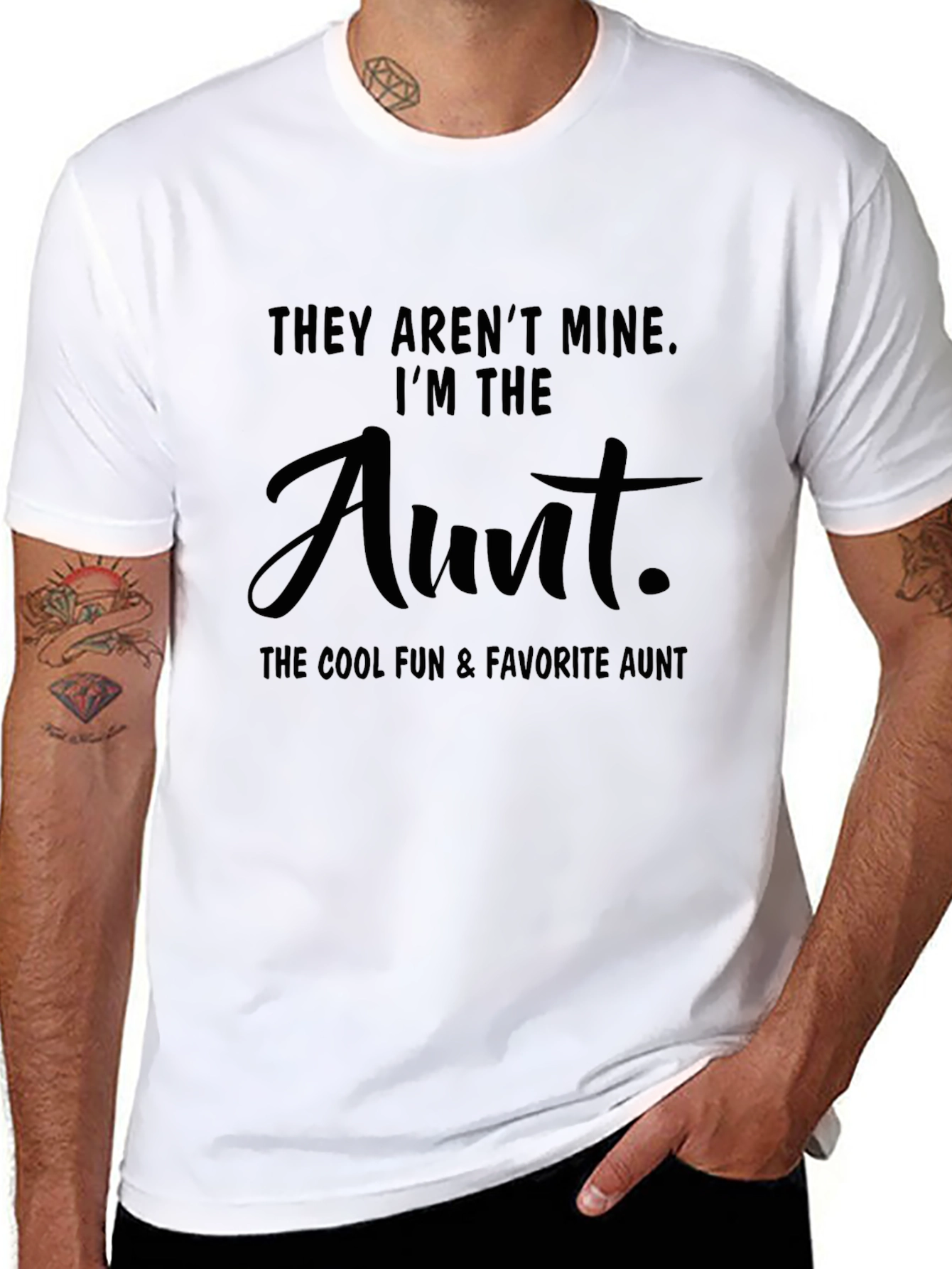 Fun Aunt Graphic T-Shirt