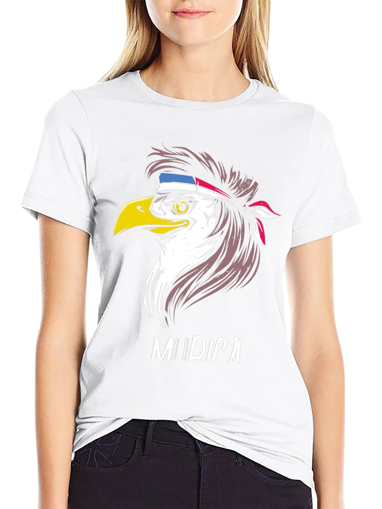 Patriotic Eagle Graphic Tee