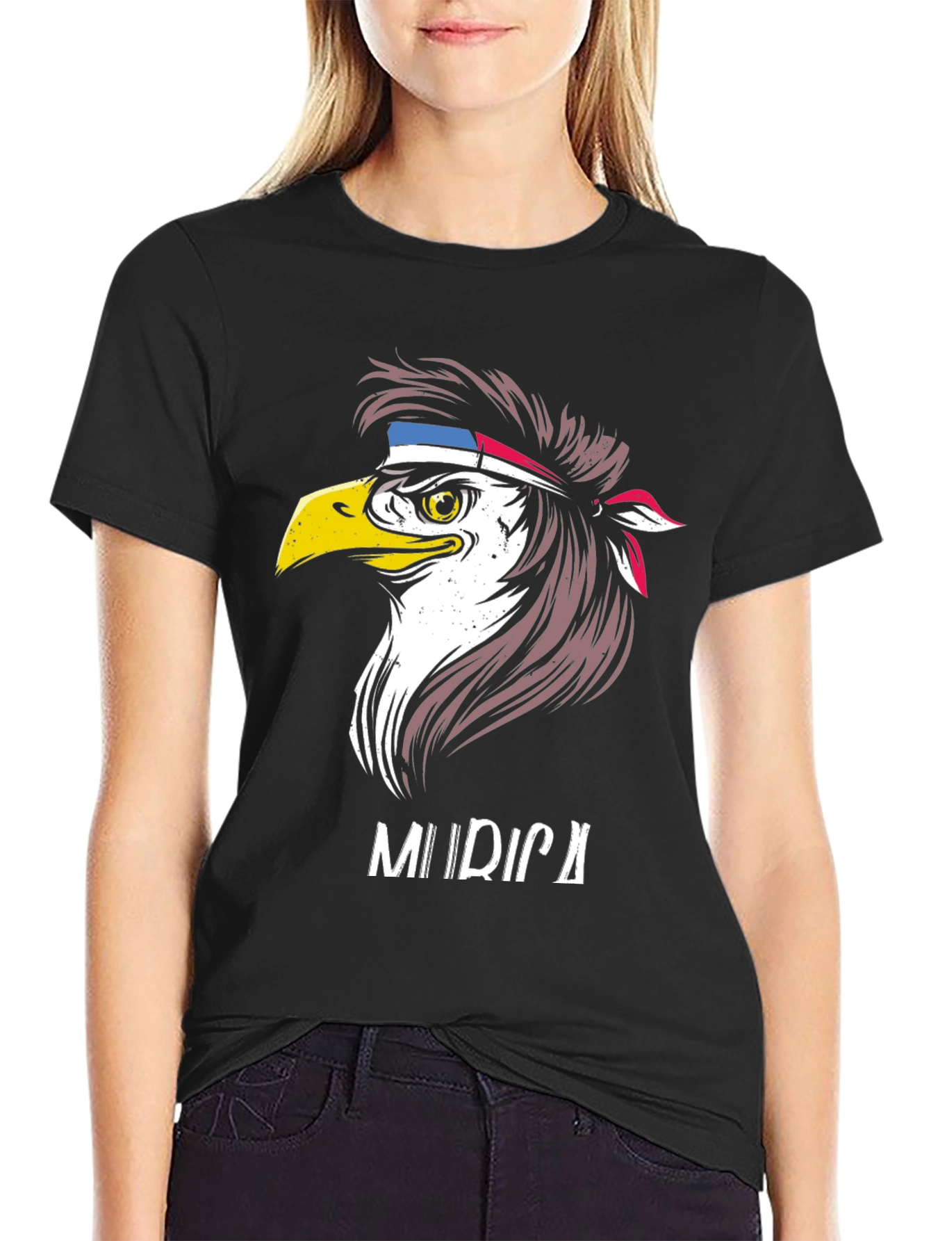 Patriotic Eagle Graphic Tee