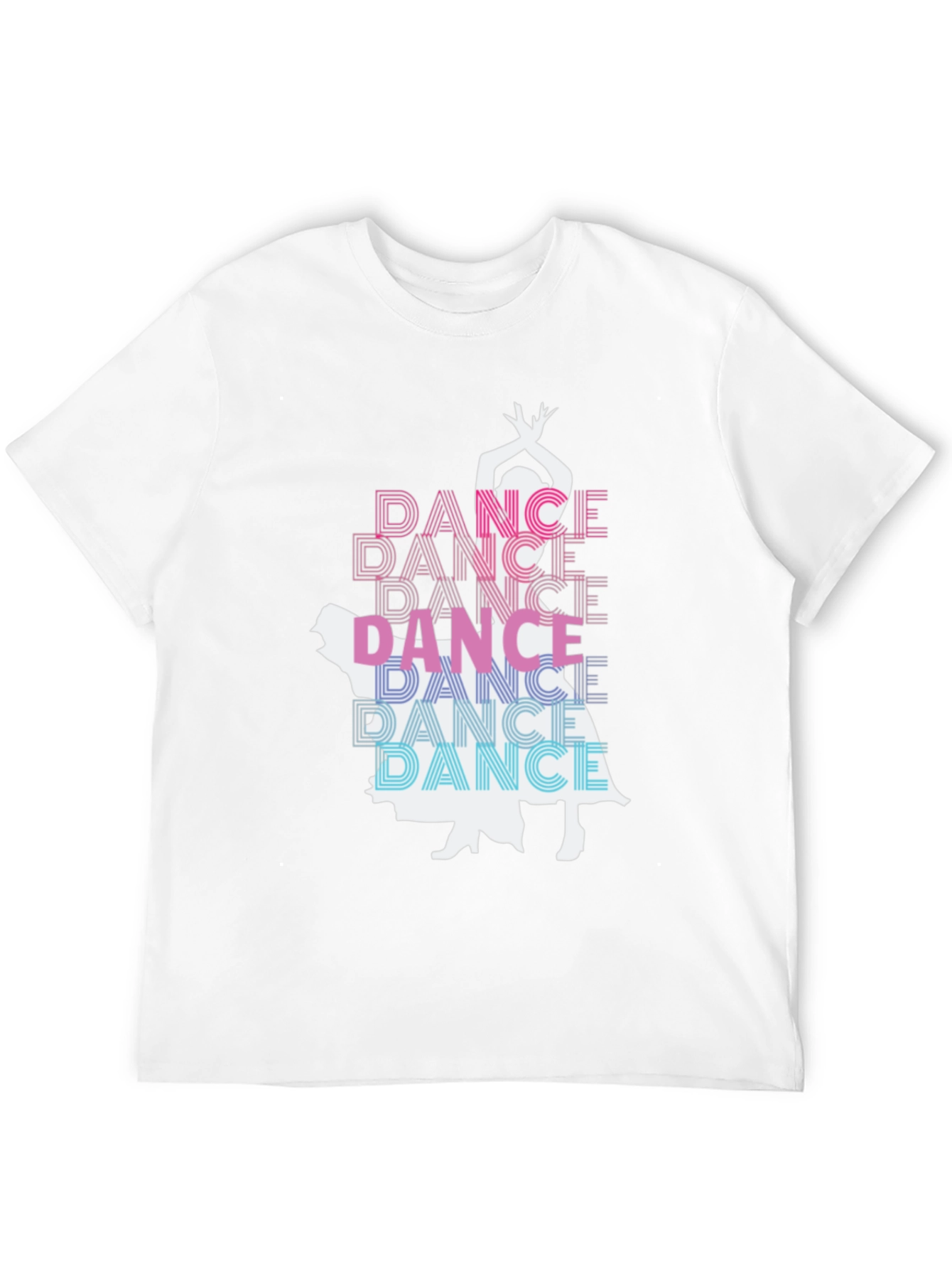 Dance Silhouette Graphic Tee - Stylish Comfort