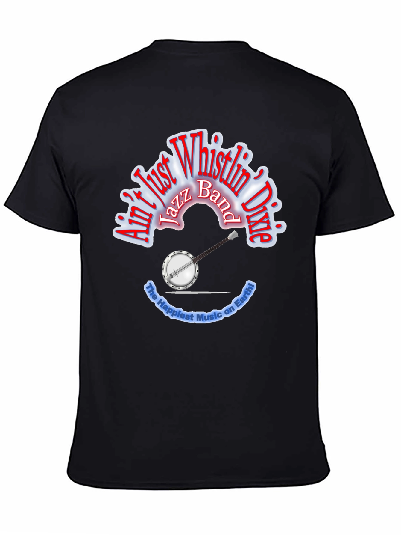 Aint Just Whistlin Dixie Jazz Band T-Shirt