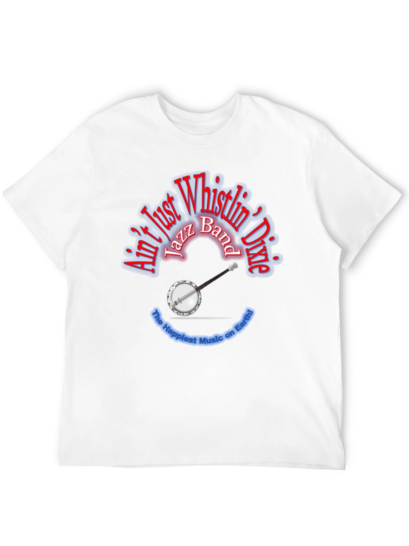 Aint Just Whistlin Dixie Jazz Band T-Shirt