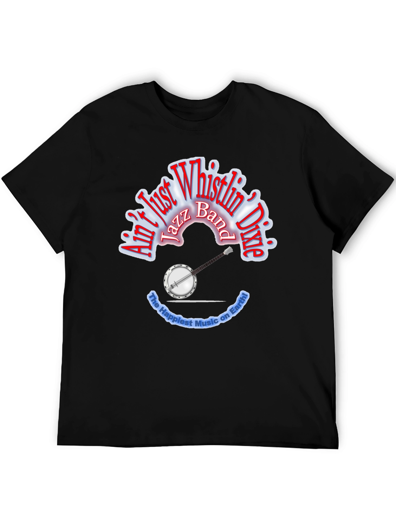 Aint Just Whistlin Dixie Jazz Band T-Shirt
