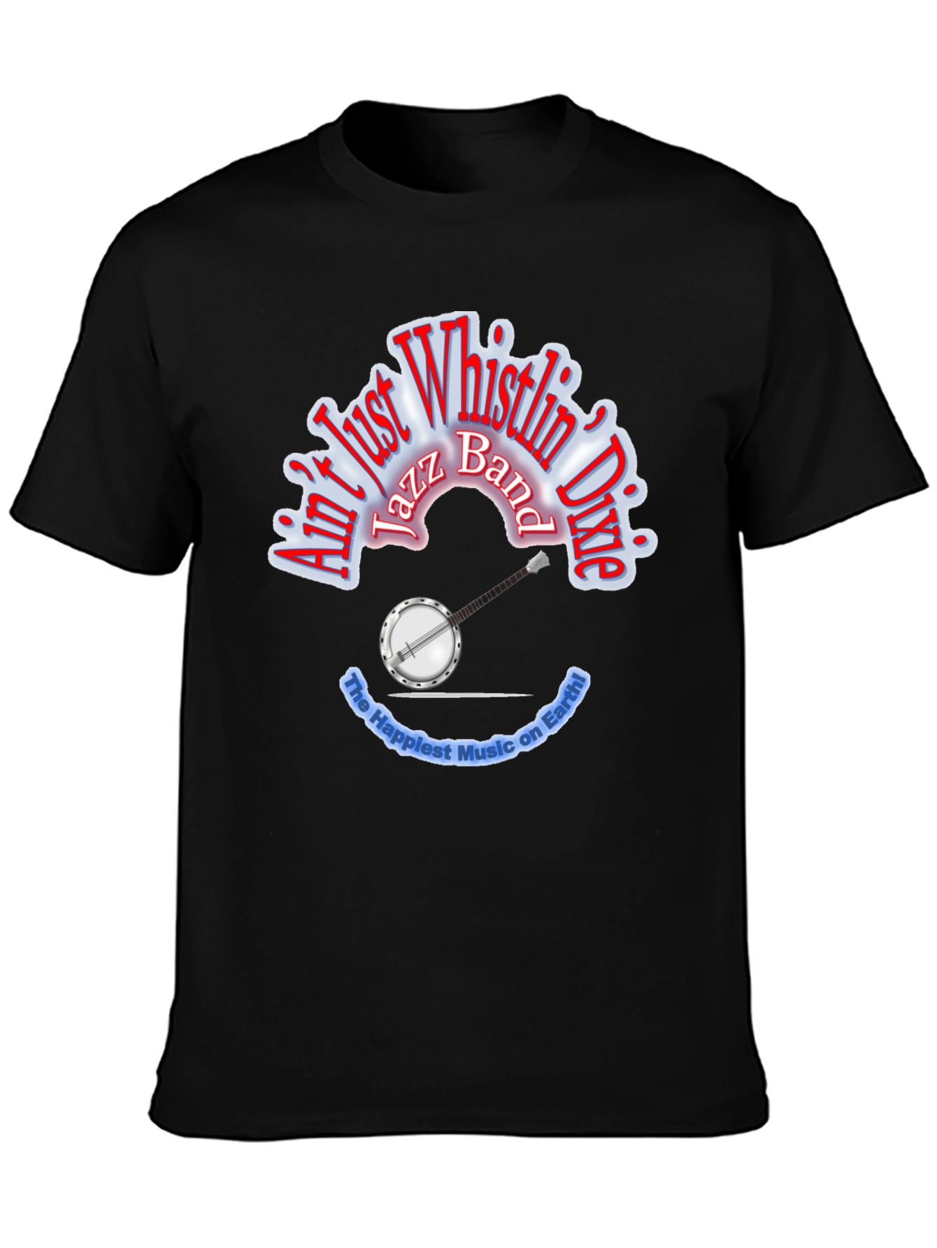 Aint Just Whistlin Dixie Jazz Band T-Shirt