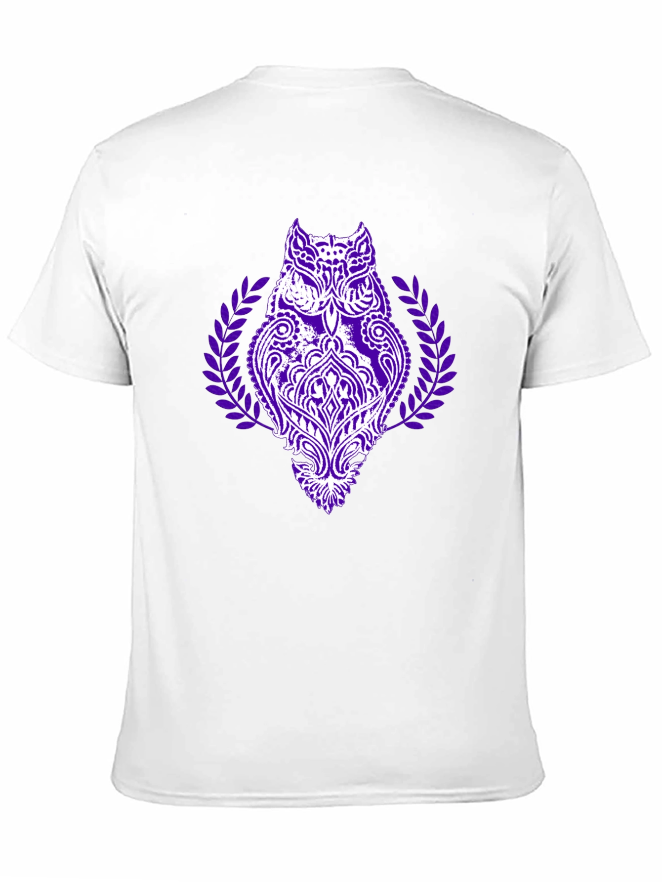 Owl Mandala Black Graphic Tee