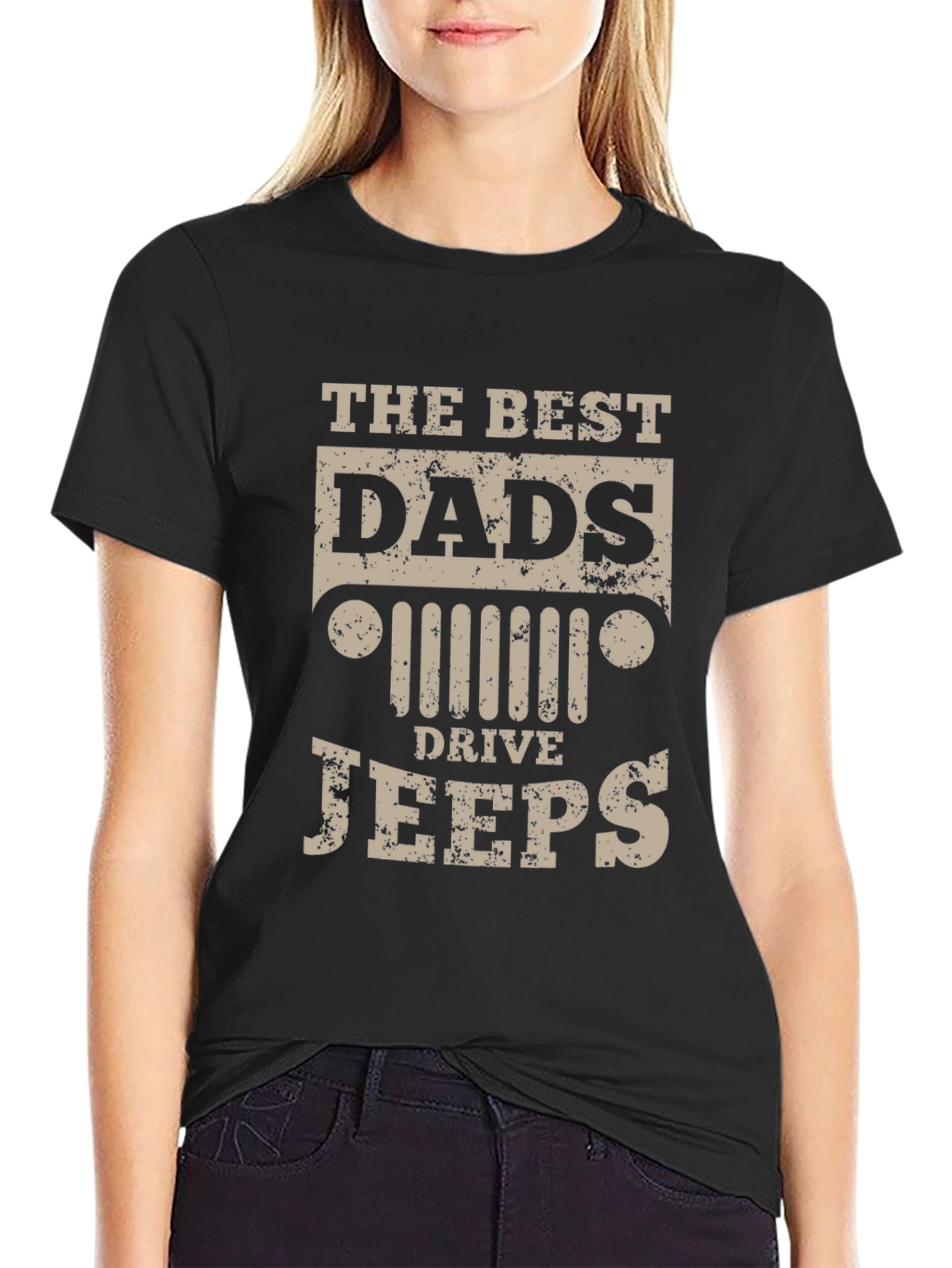 The Best Dads Drive Jeeps T-Shirt