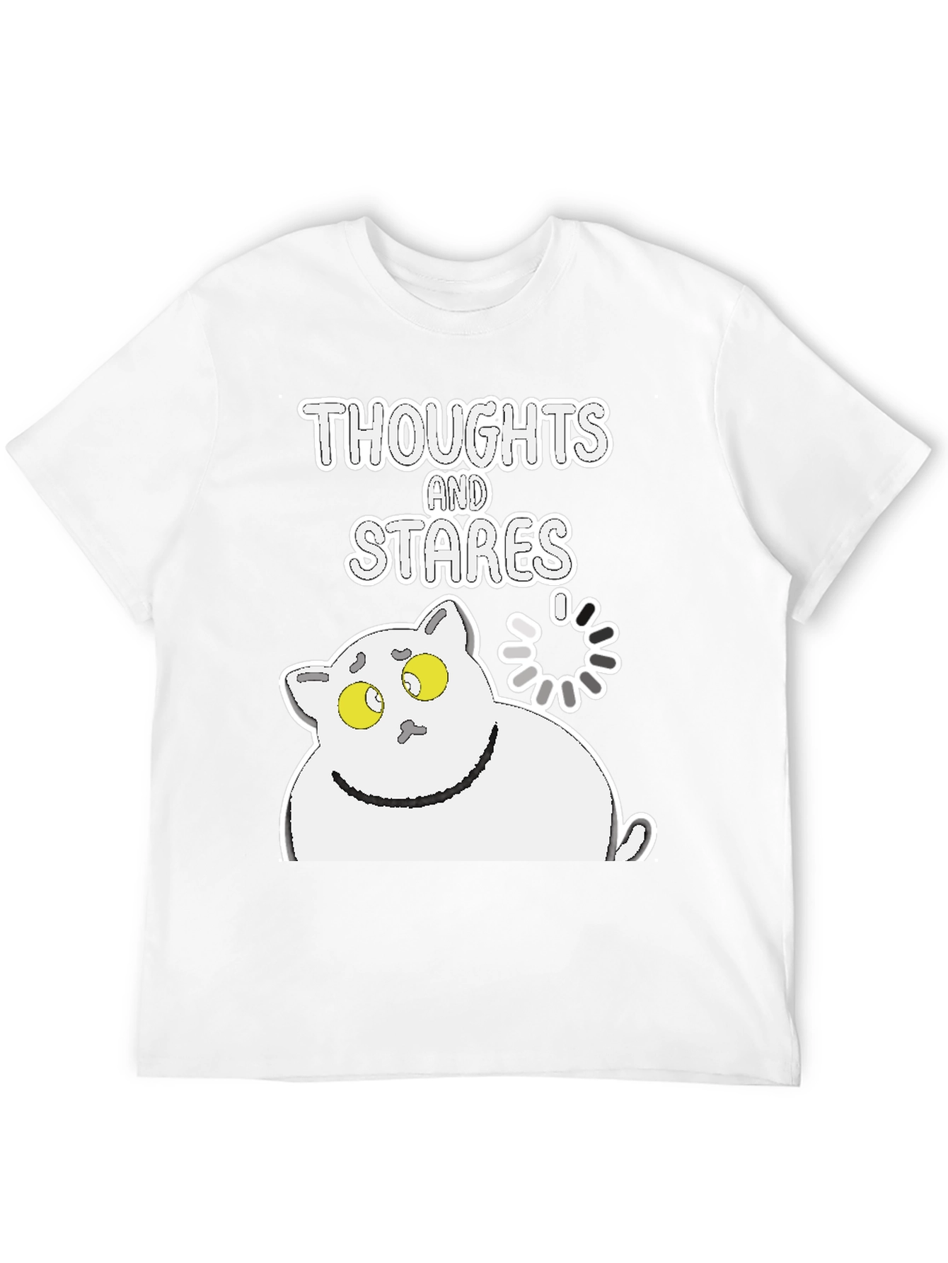 Thoughts and Stares Graphic T-Shirt