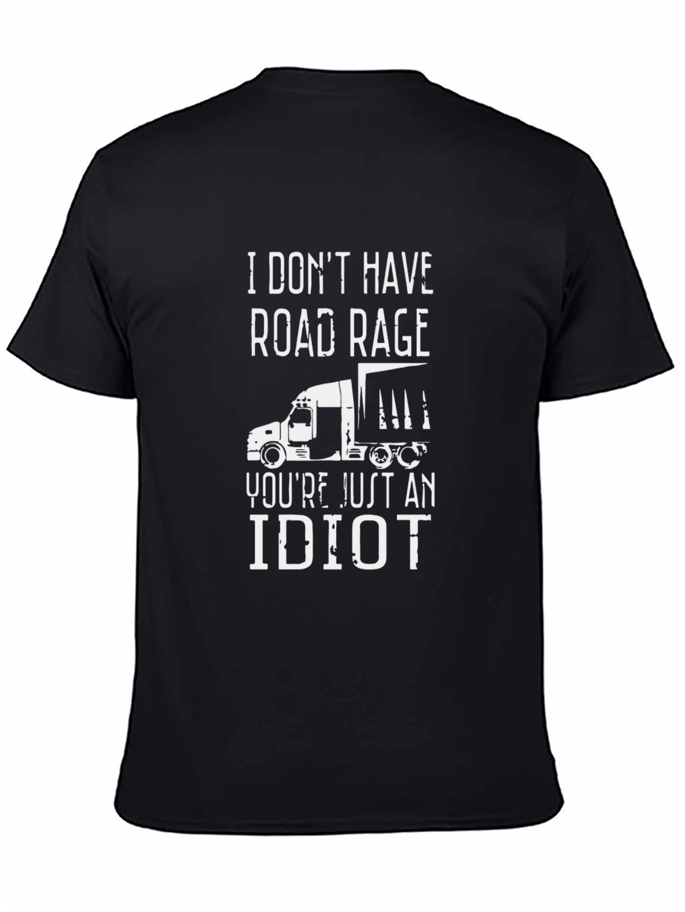 Road Rage Trucker T-Shirt - Funny Mens Tee