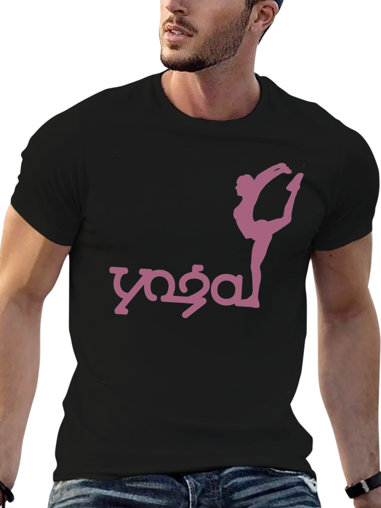 Yoga Pose Graphic T-Shirt