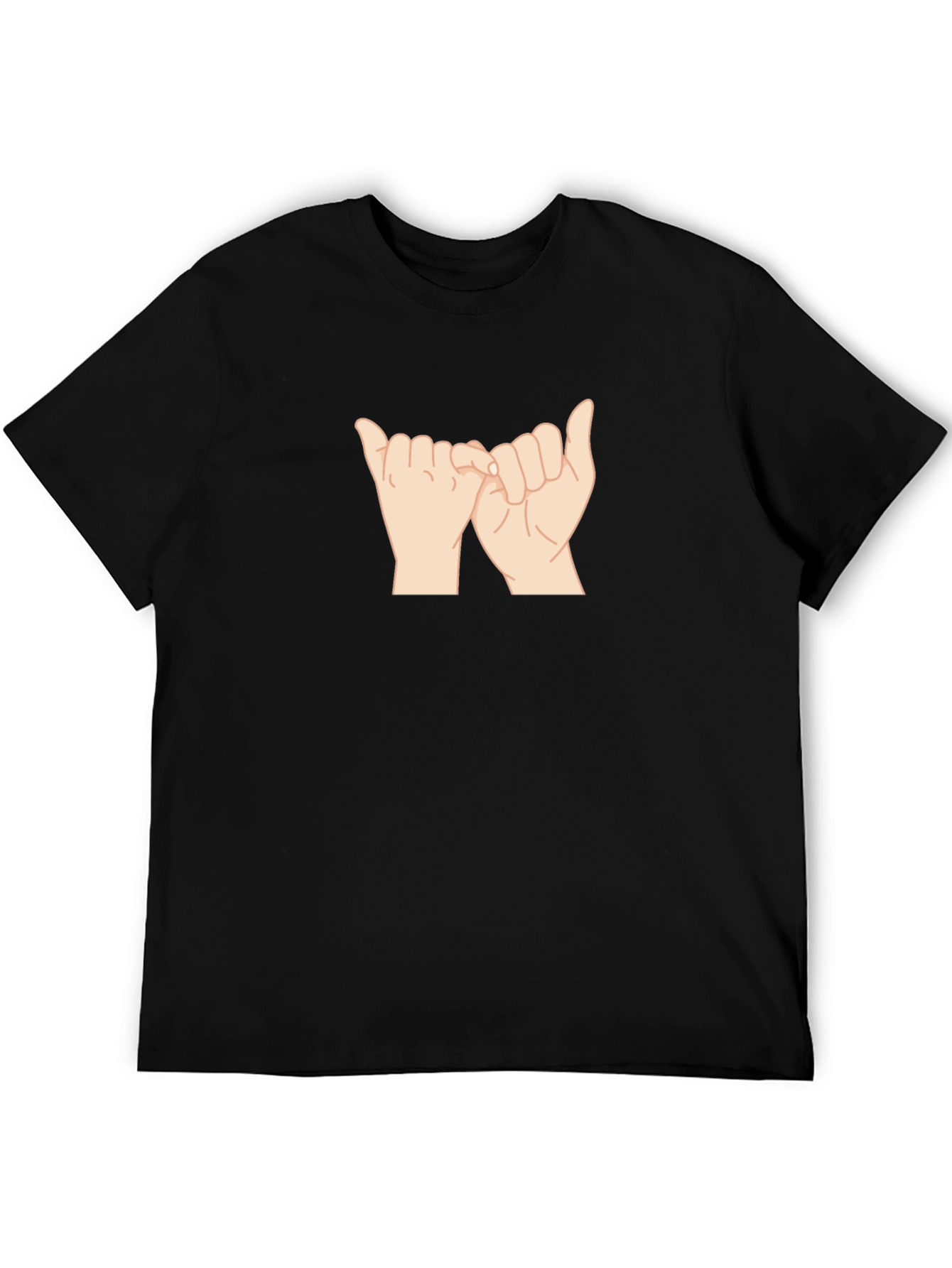 Pinky Promise Graphic Tee - Black T-Shirt