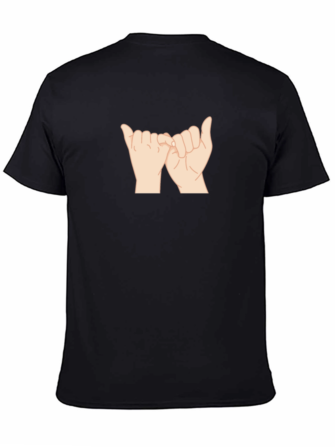 Pinky Promise Graphic Tee - Black T-Shirt