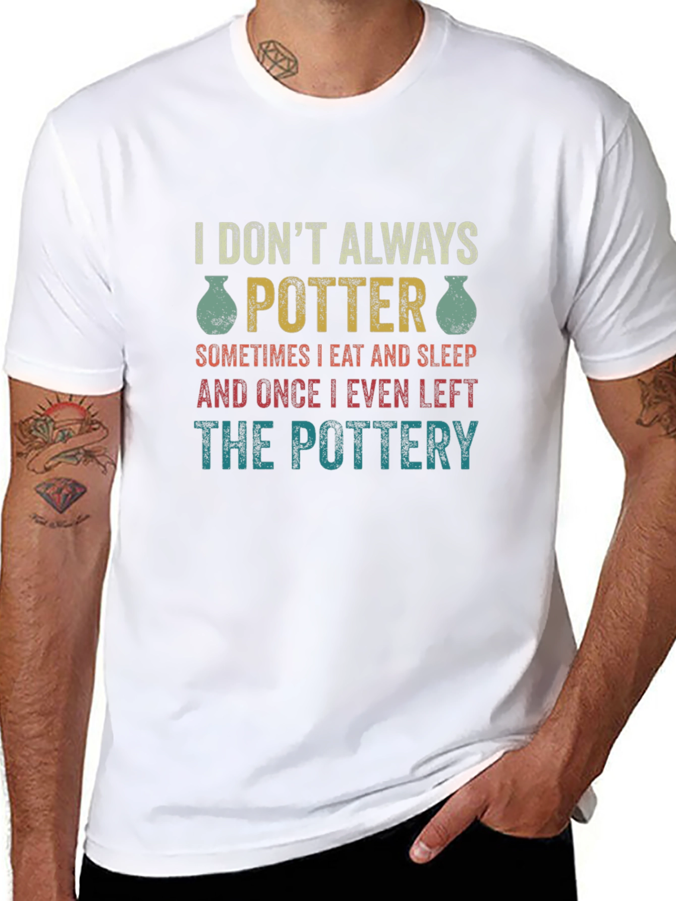 I Dont Always Potter T-Shirt - Black