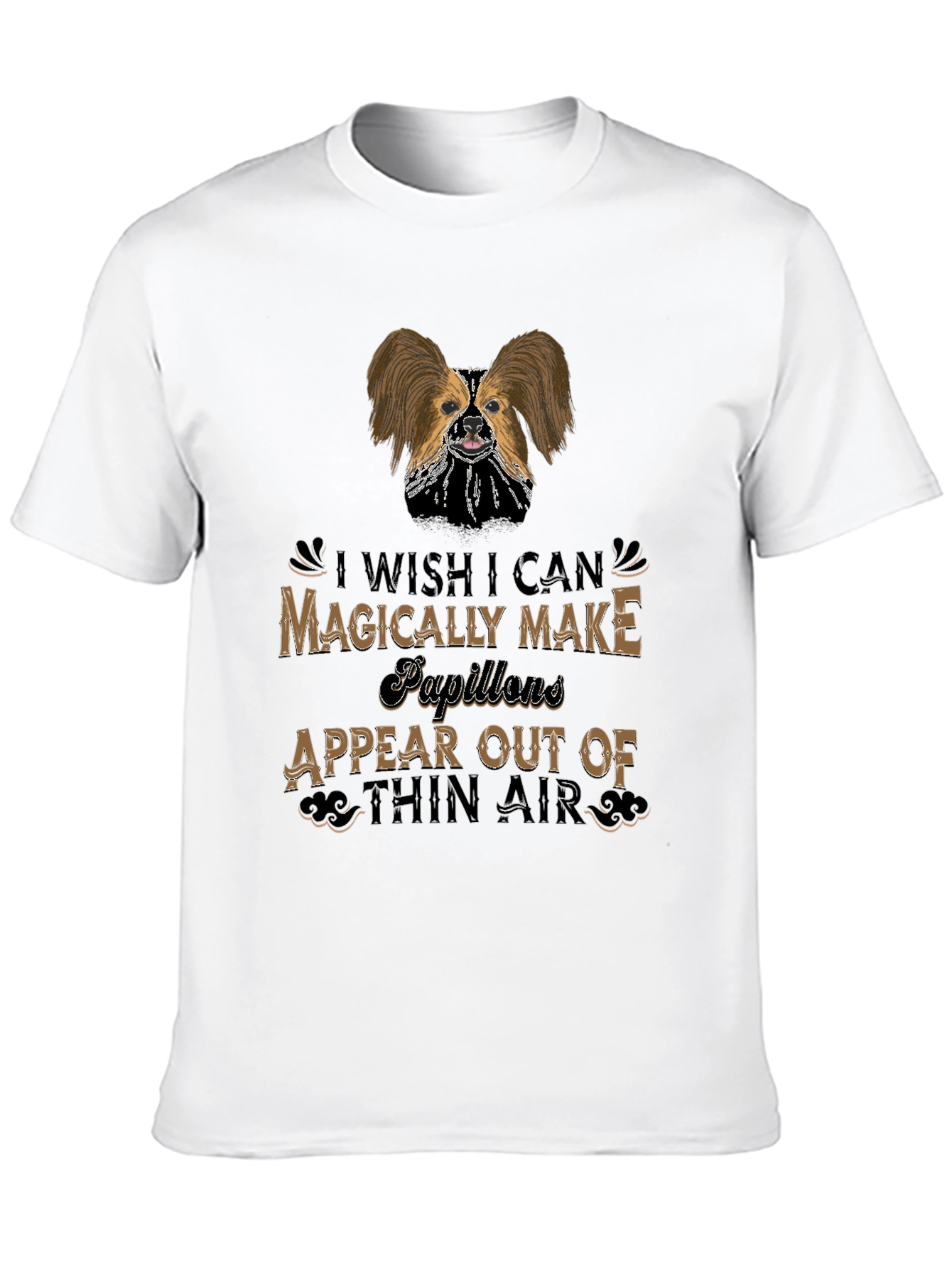 Magical Papillon T-Shirt Pet Lover Tee