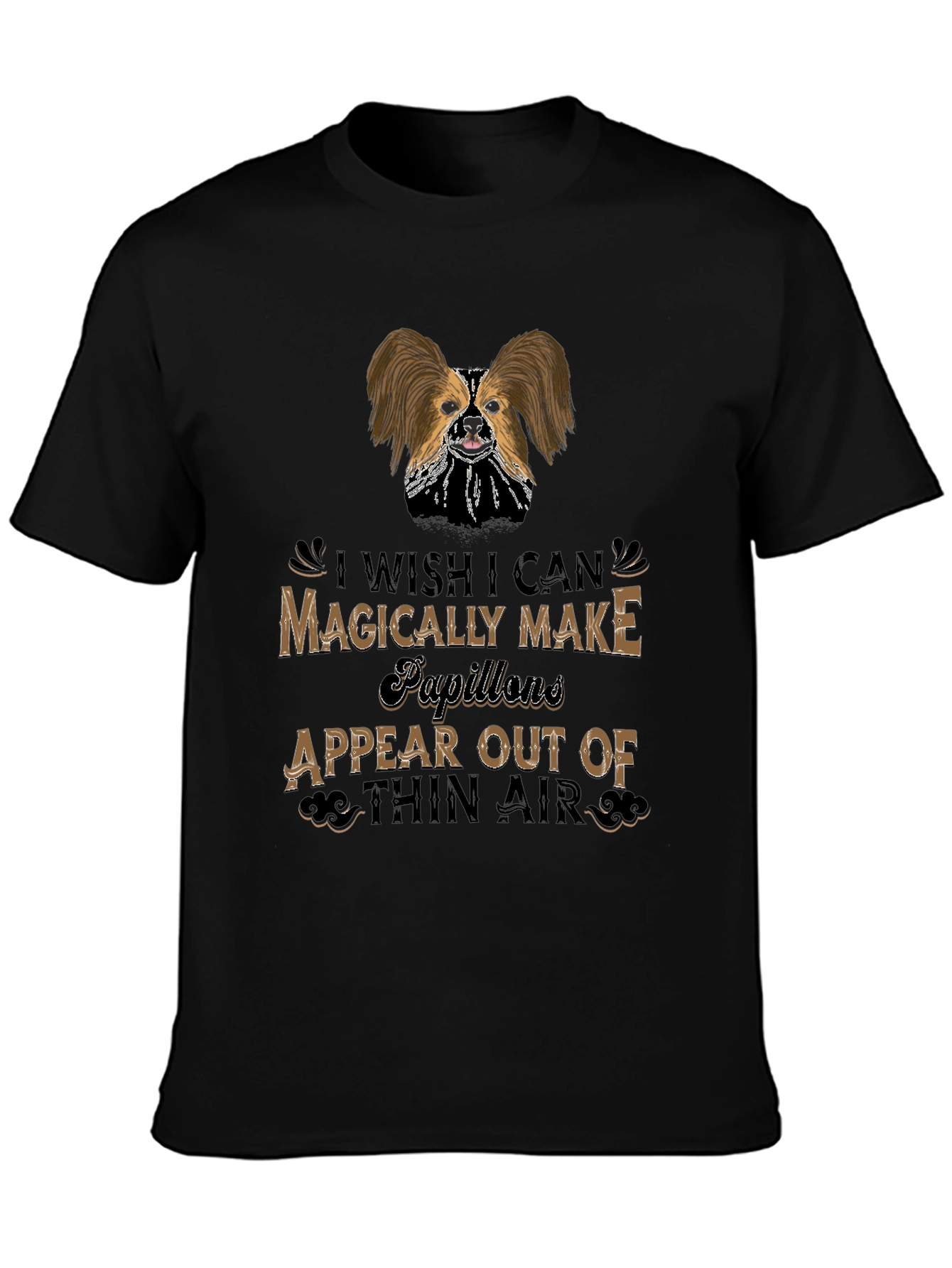 Magical Papillon T-Shirt Pet Lover Tee