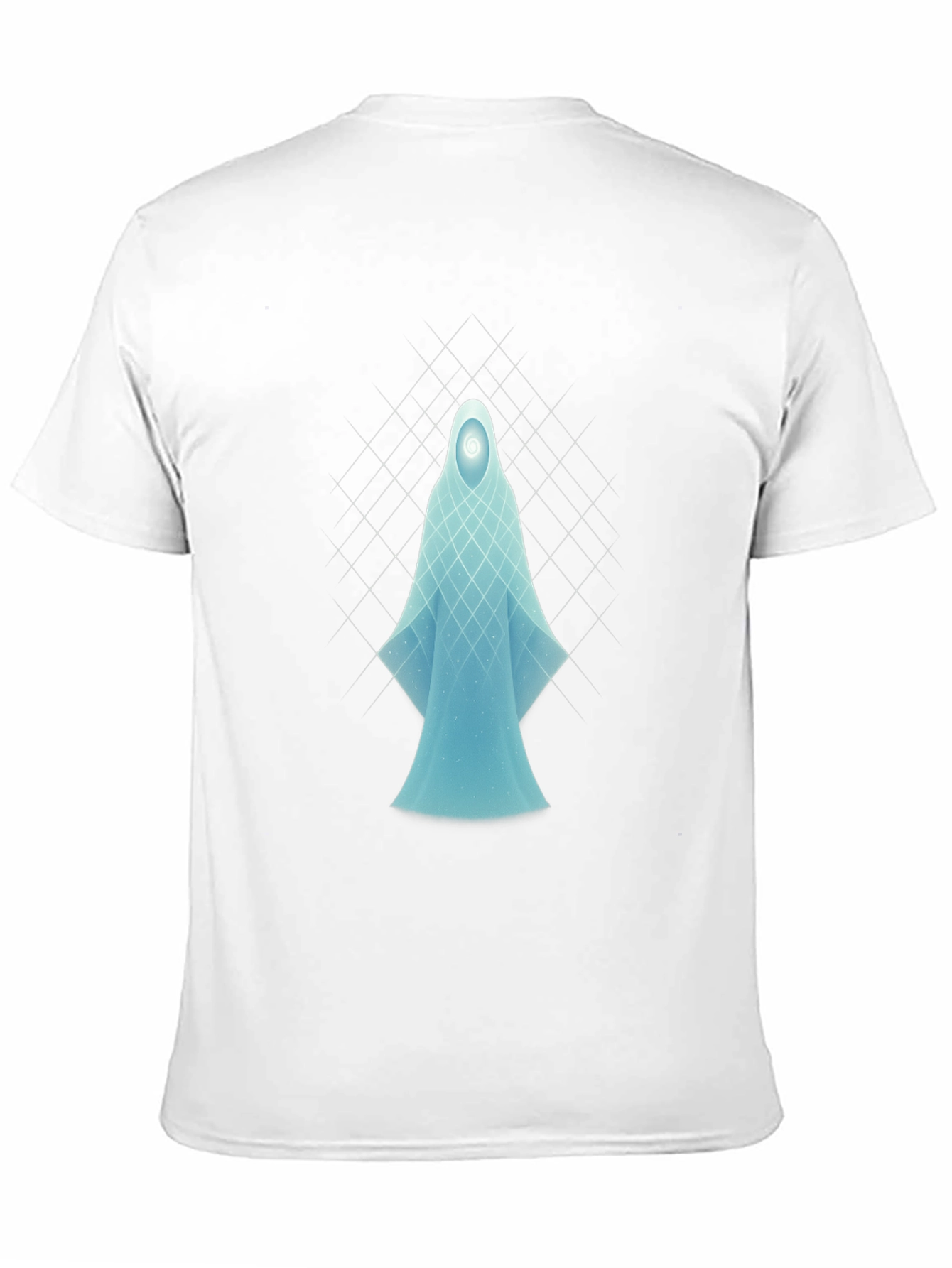 Ethereal Spirit Graphic Tee - Black Cotton Comfort