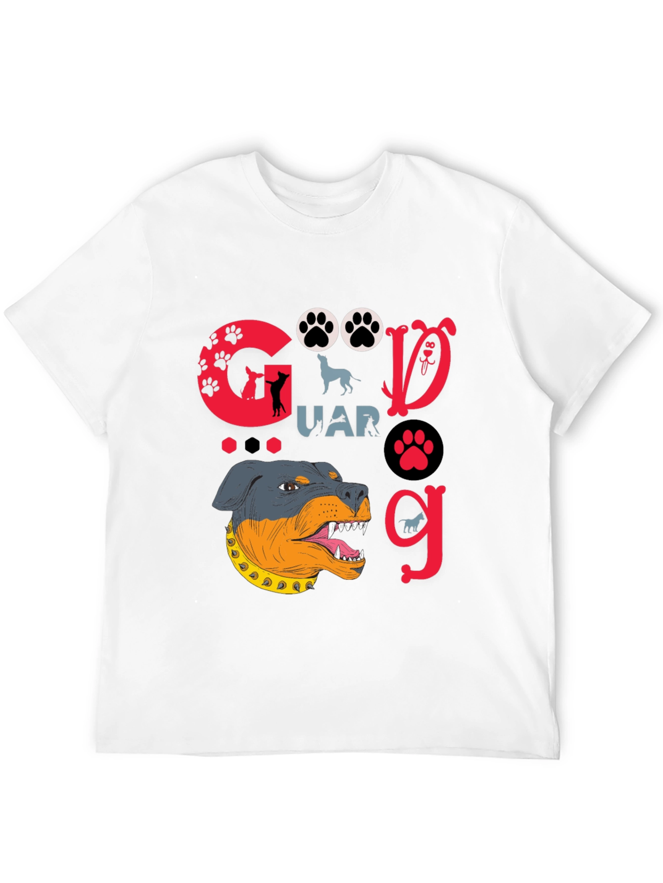 Dog Guard T-Shirt - Rottweiler Graphic Tee