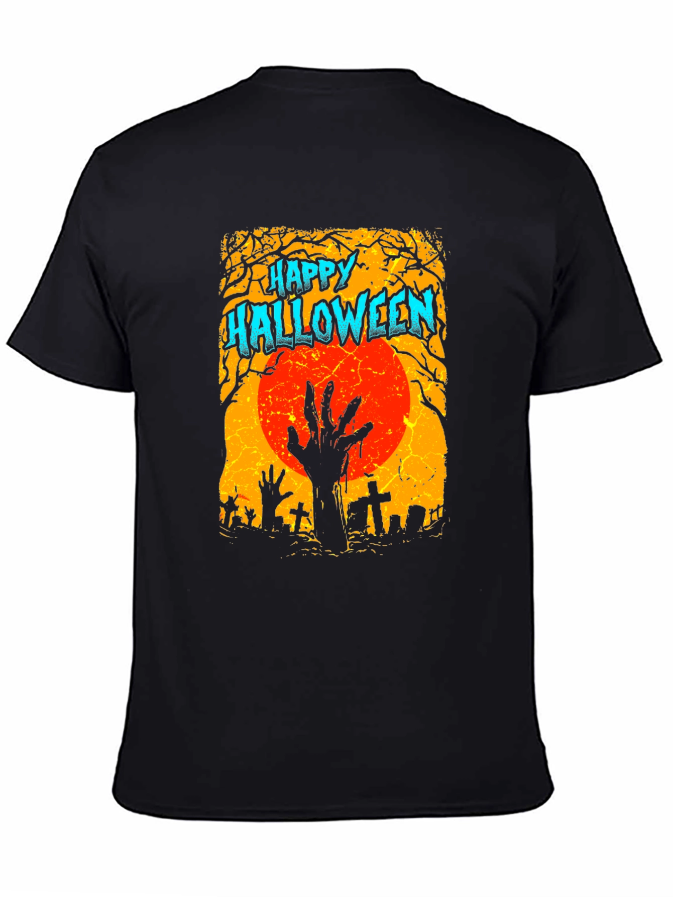 Happy Halloween Zombie T-Shirt