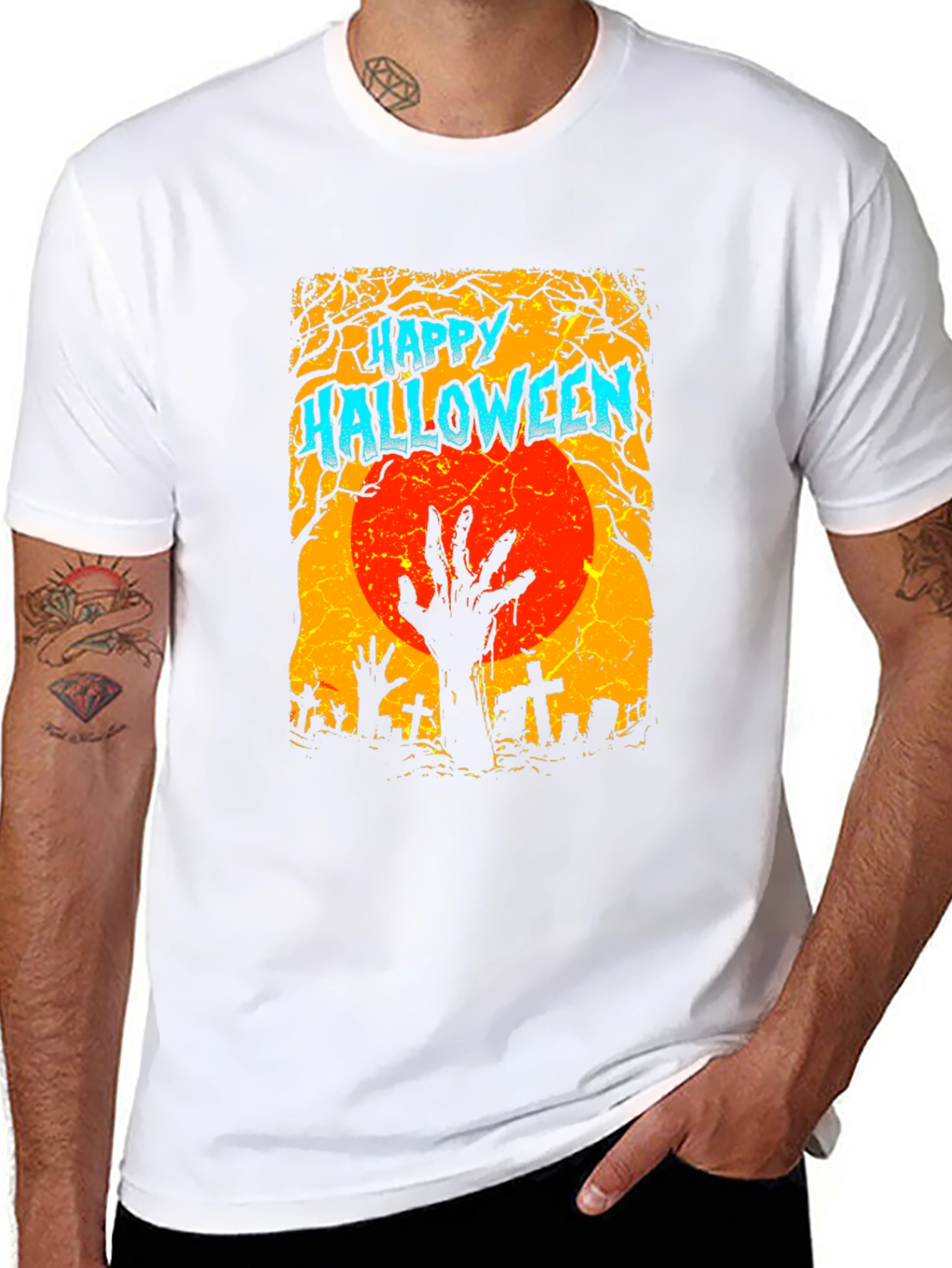 Happy Halloween Zombie T-Shirt