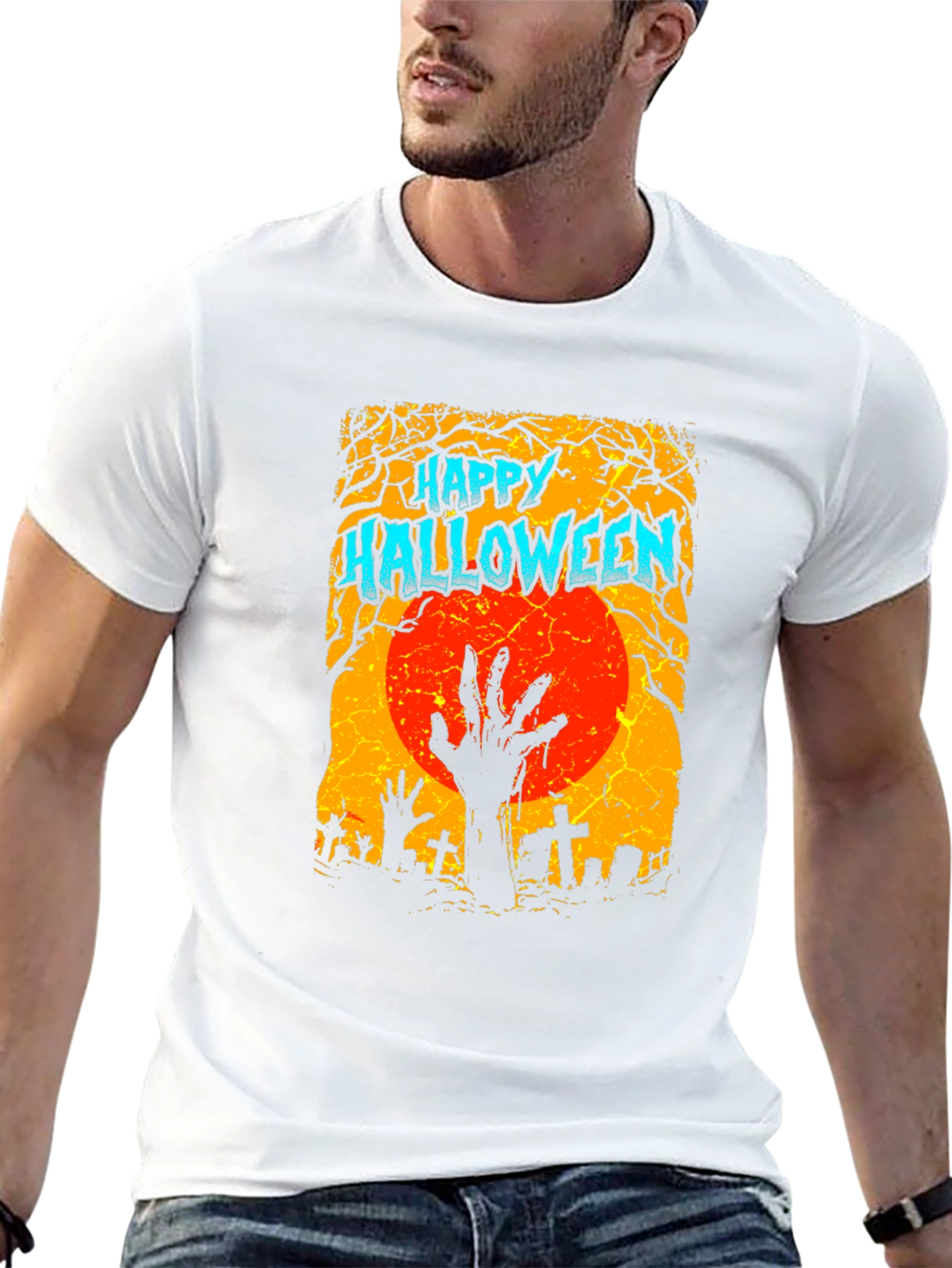 Happy Halloween Zombie T-Shirt