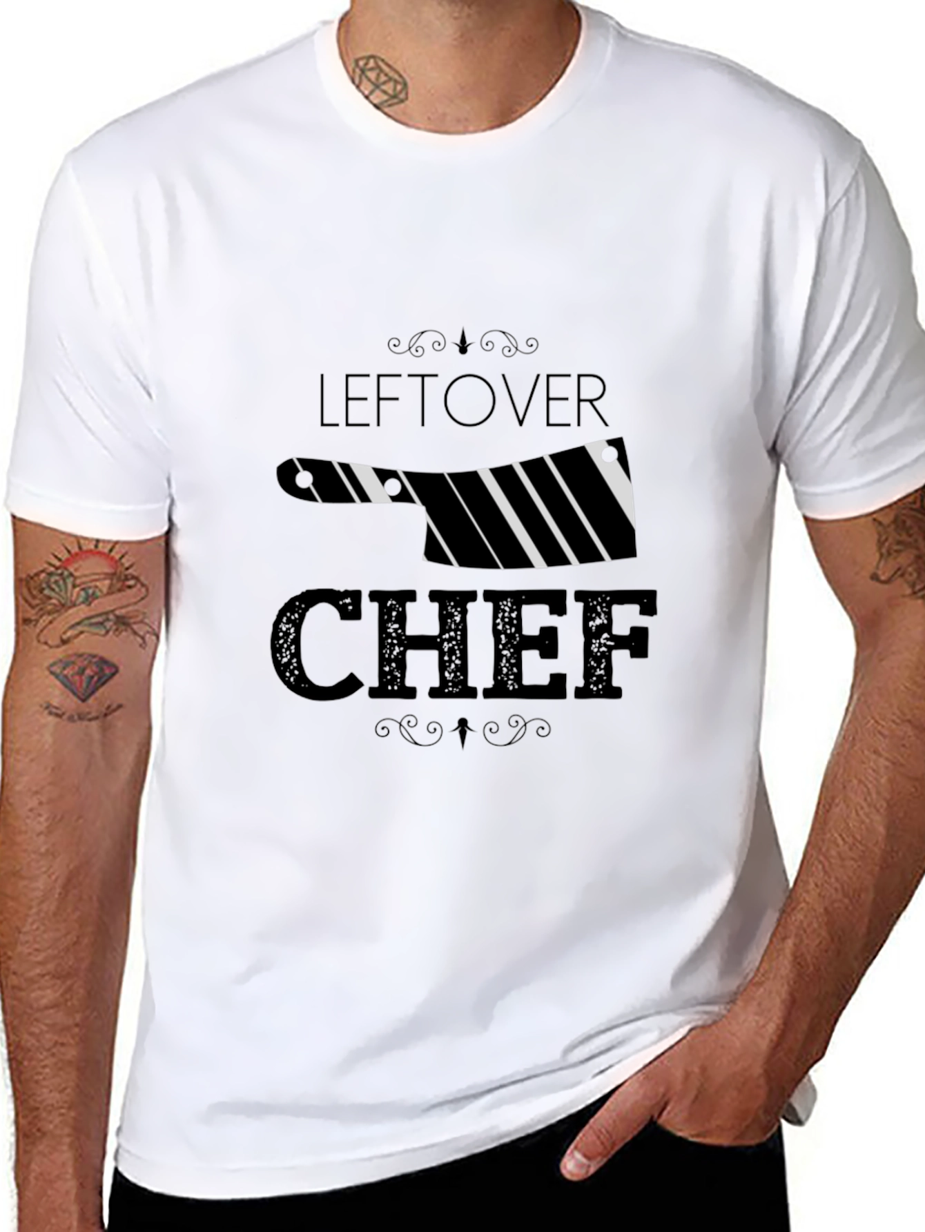 Leftover Chef T-Shirt - Funny Kitchen Apparel