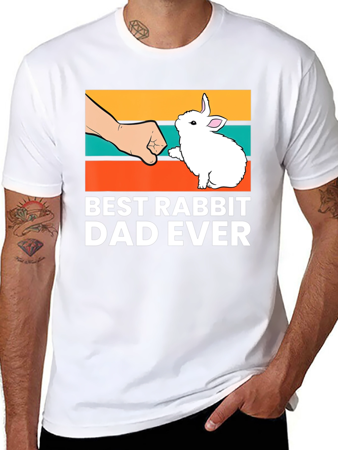 Best Rabbit Dad Ever T-Shirt
