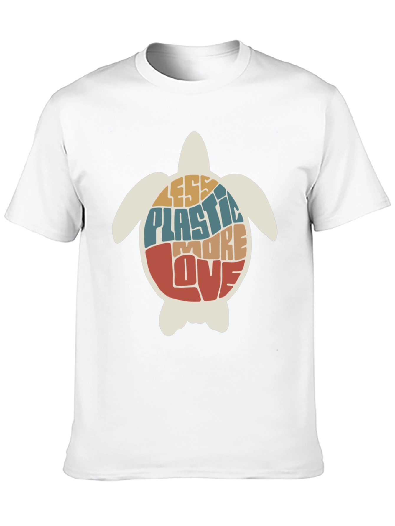 Eco-Friendly Turtle Graphic Tee