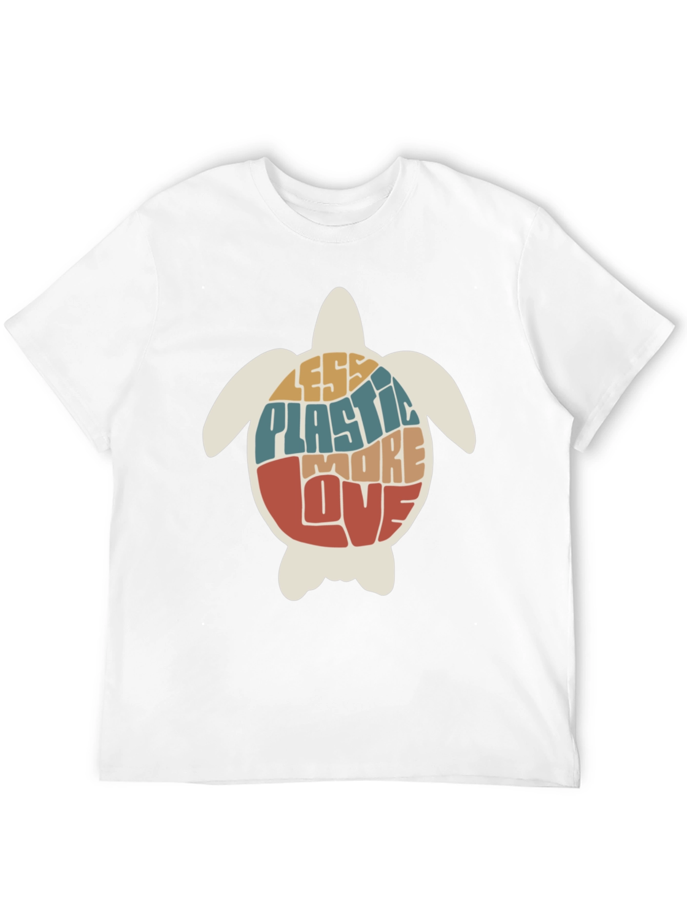 Eco-Friendly Turtle Graphic Tee
