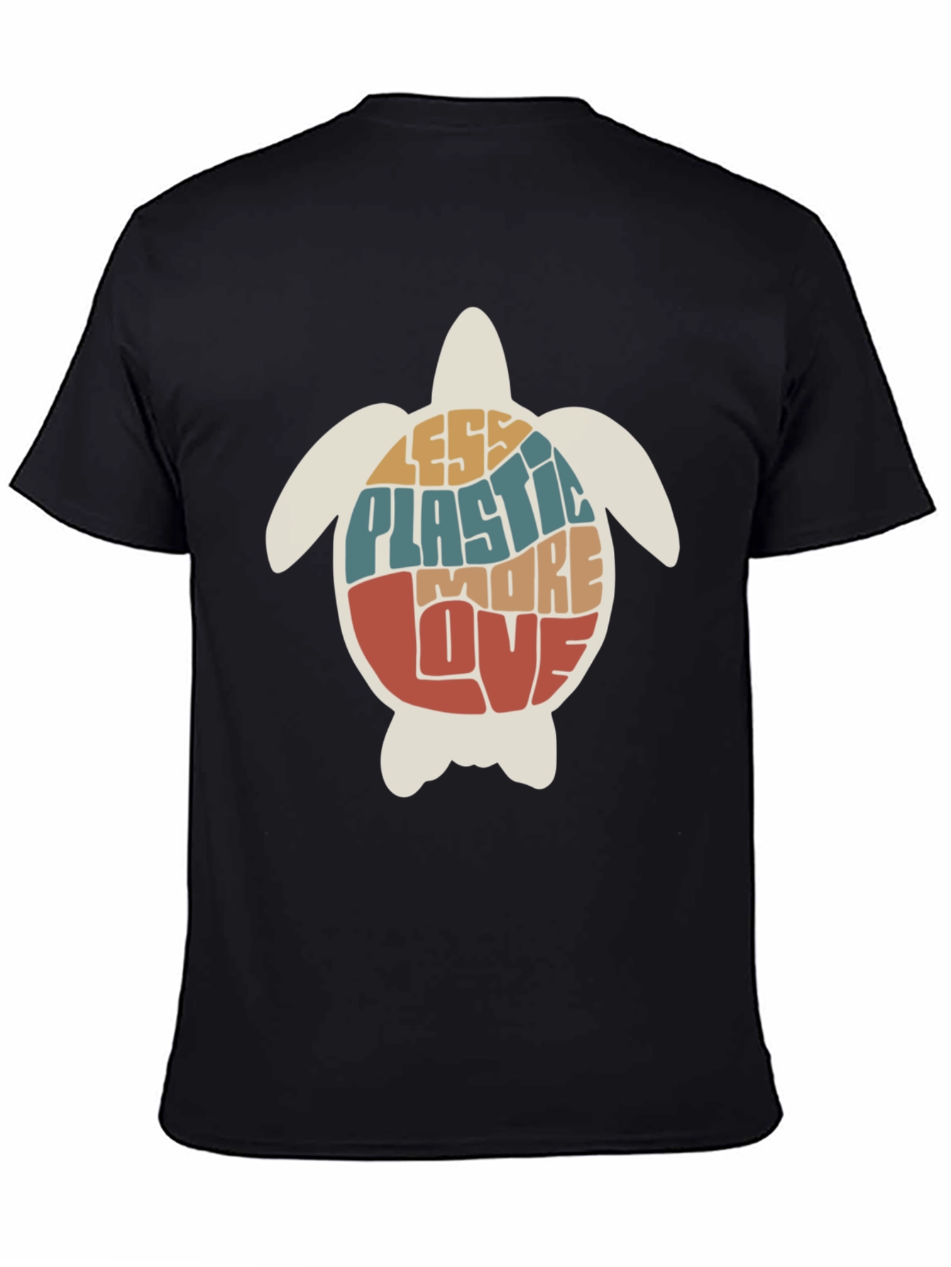 Eco-Friendly Turtle Graphic Tee