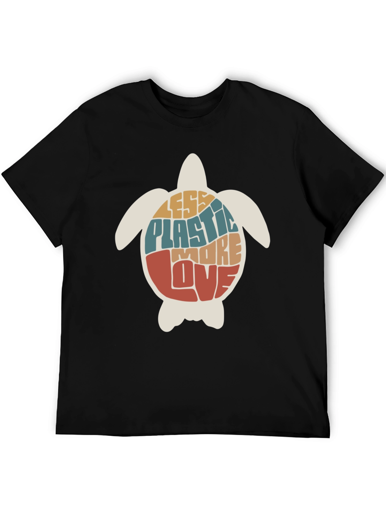 Eco-Friendly Turtle Graphic Tee