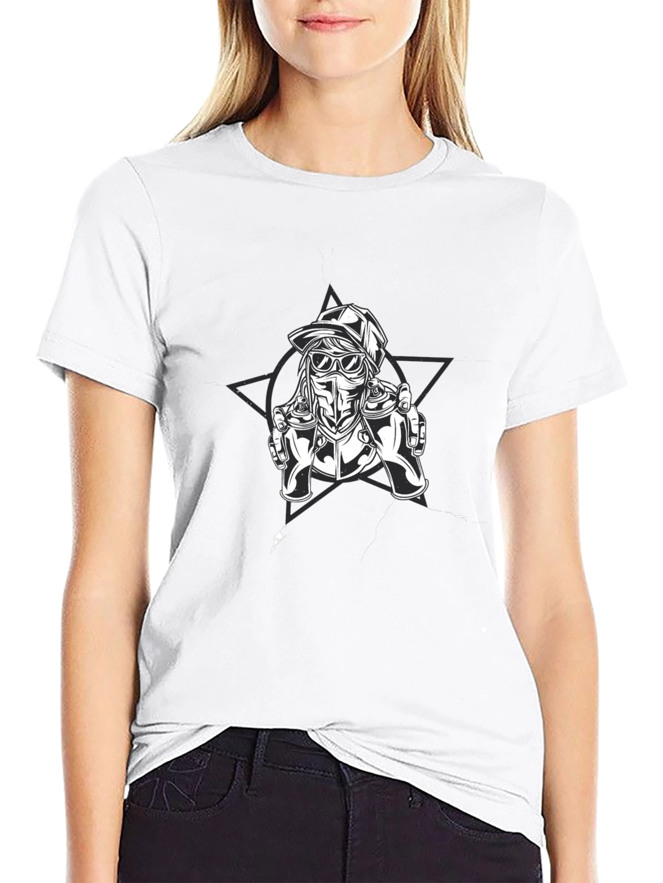 Graffiti Artist Graphic Tee - Urban Style