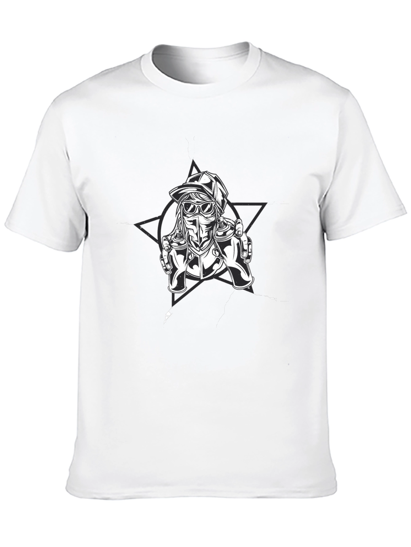 Graffiti Artist Graphic Tee - Urban Style