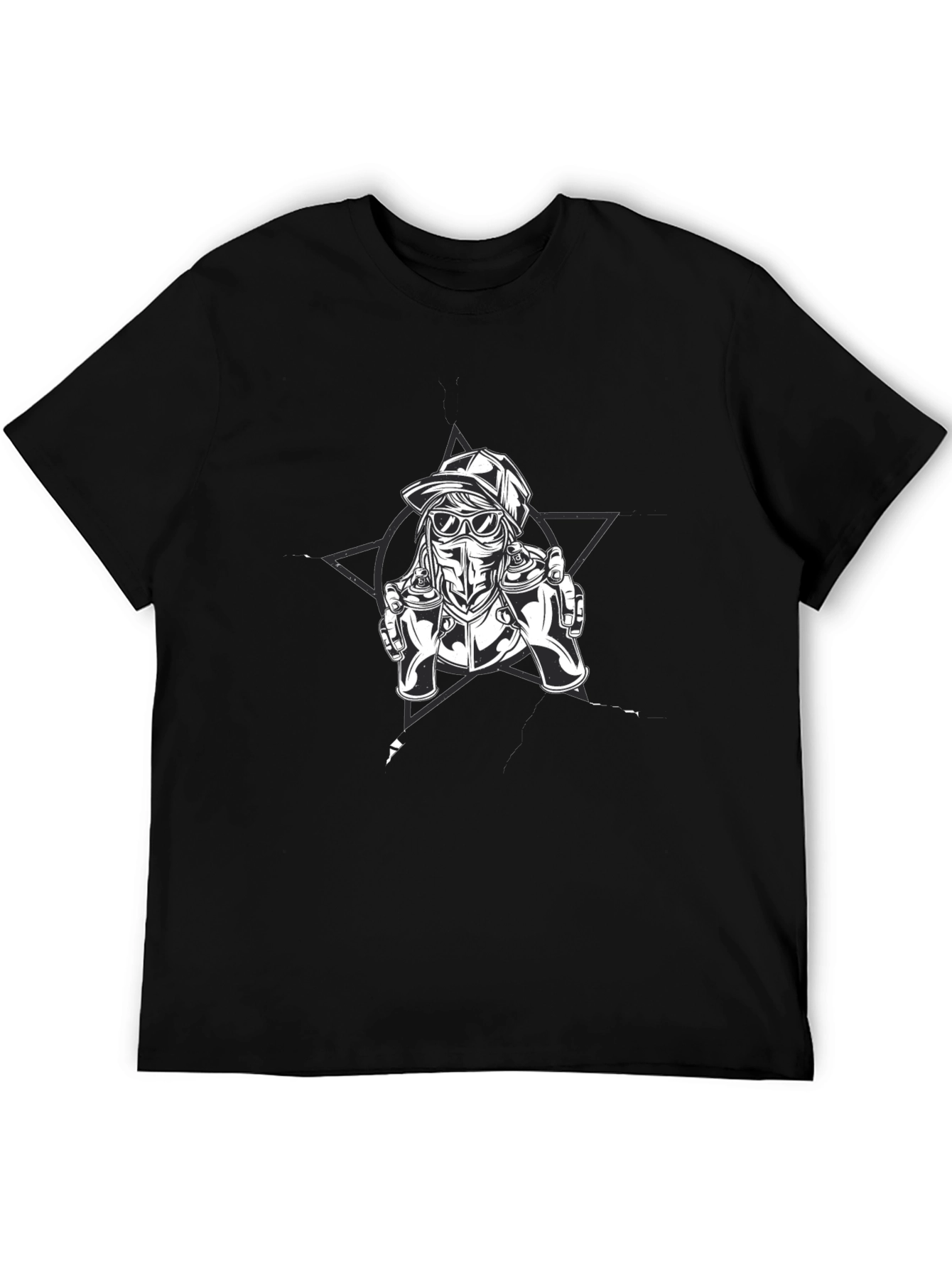 Graffiti Artist Graphic Tee - Urban Style