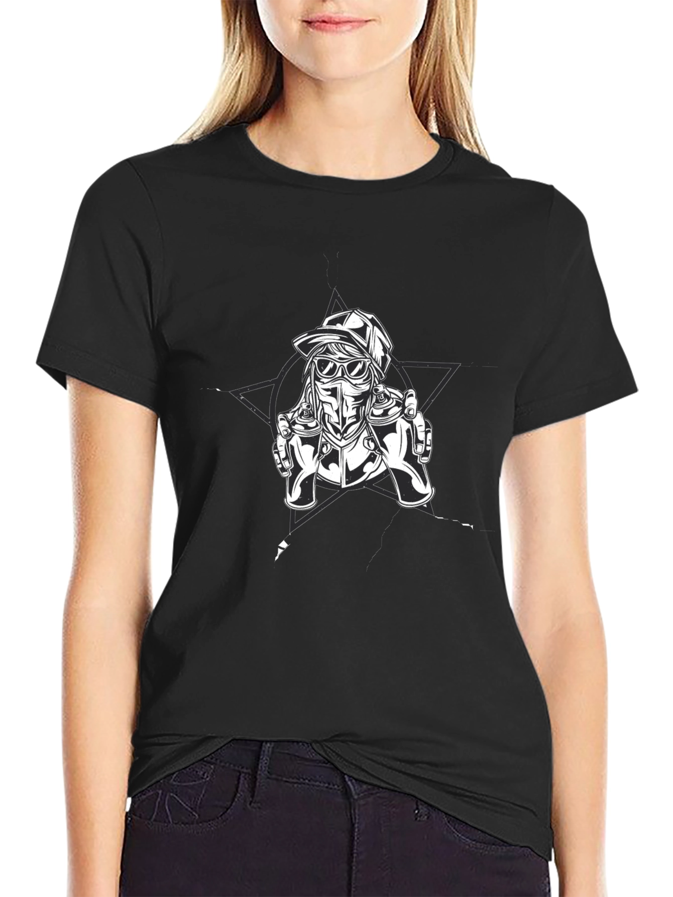 Graffiti Artist Graphic Tee - Urban Style