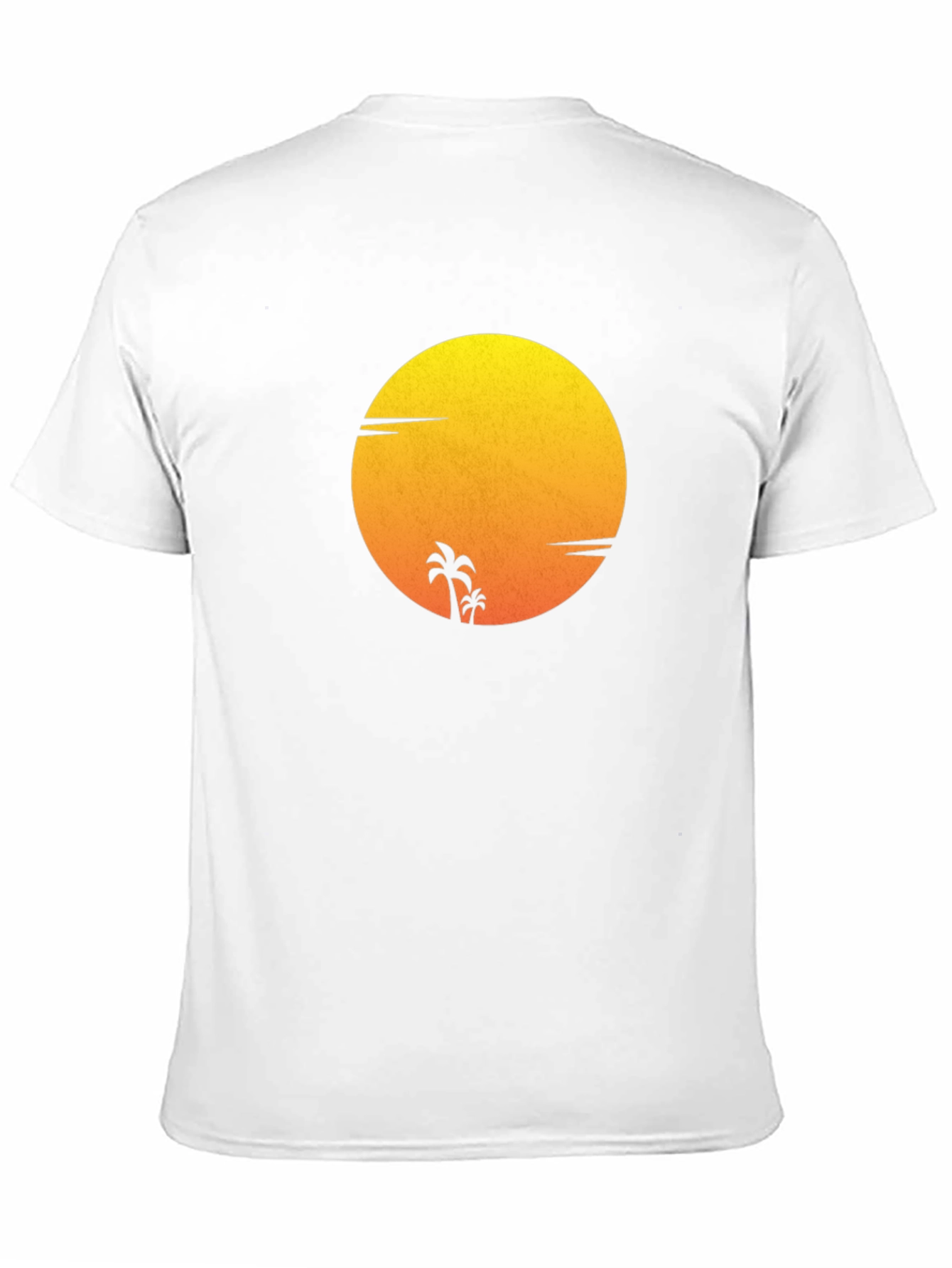 Sunset Palm Tee - Stylish Graphic T-Shirt