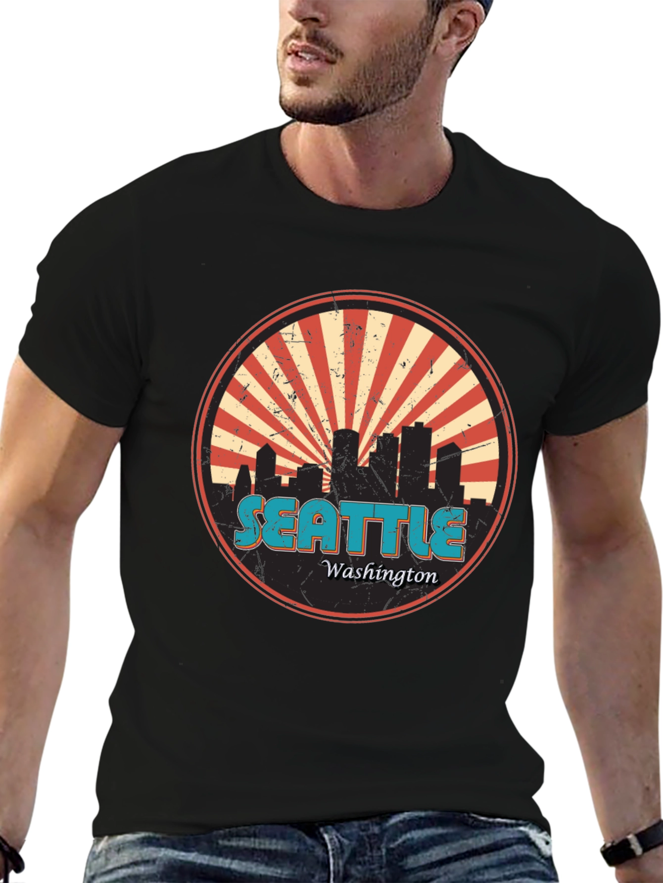 Seattle Washington Graphic T-Shirt
