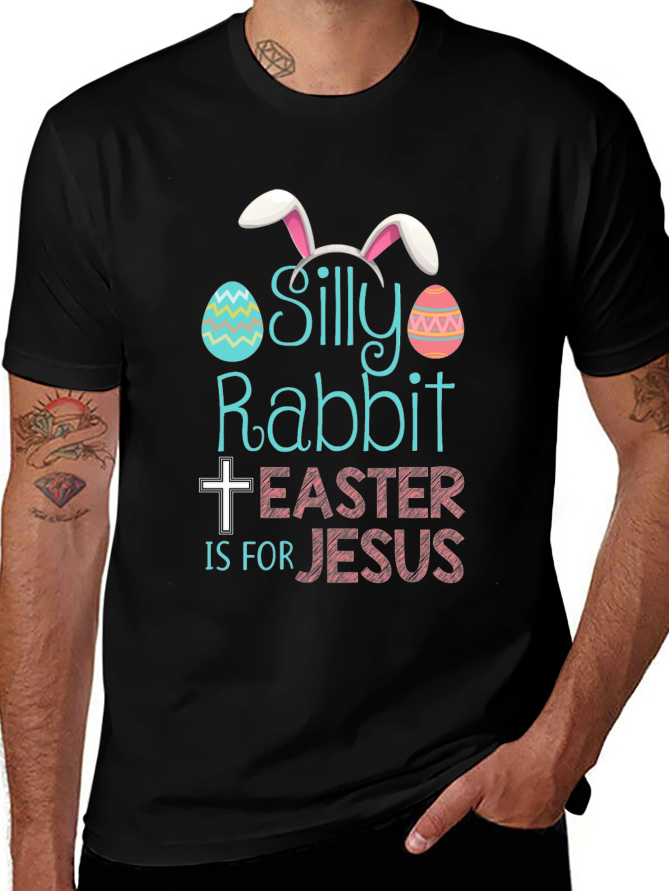 Silly Rabbit Easter T-Shirt - Jesus Holiday Tee