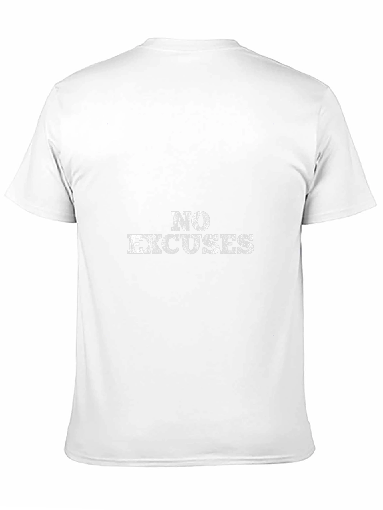 No Excuses Graphic Black T-Shirt